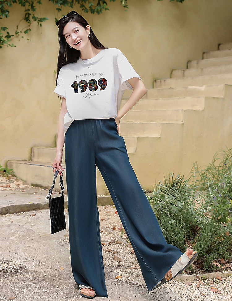 Áo thun nữ in năm sinh 1989 form vừa regular vải cotton 4c thoáng mát ARD1776 Miucho Chic in mix_thumbnail_5