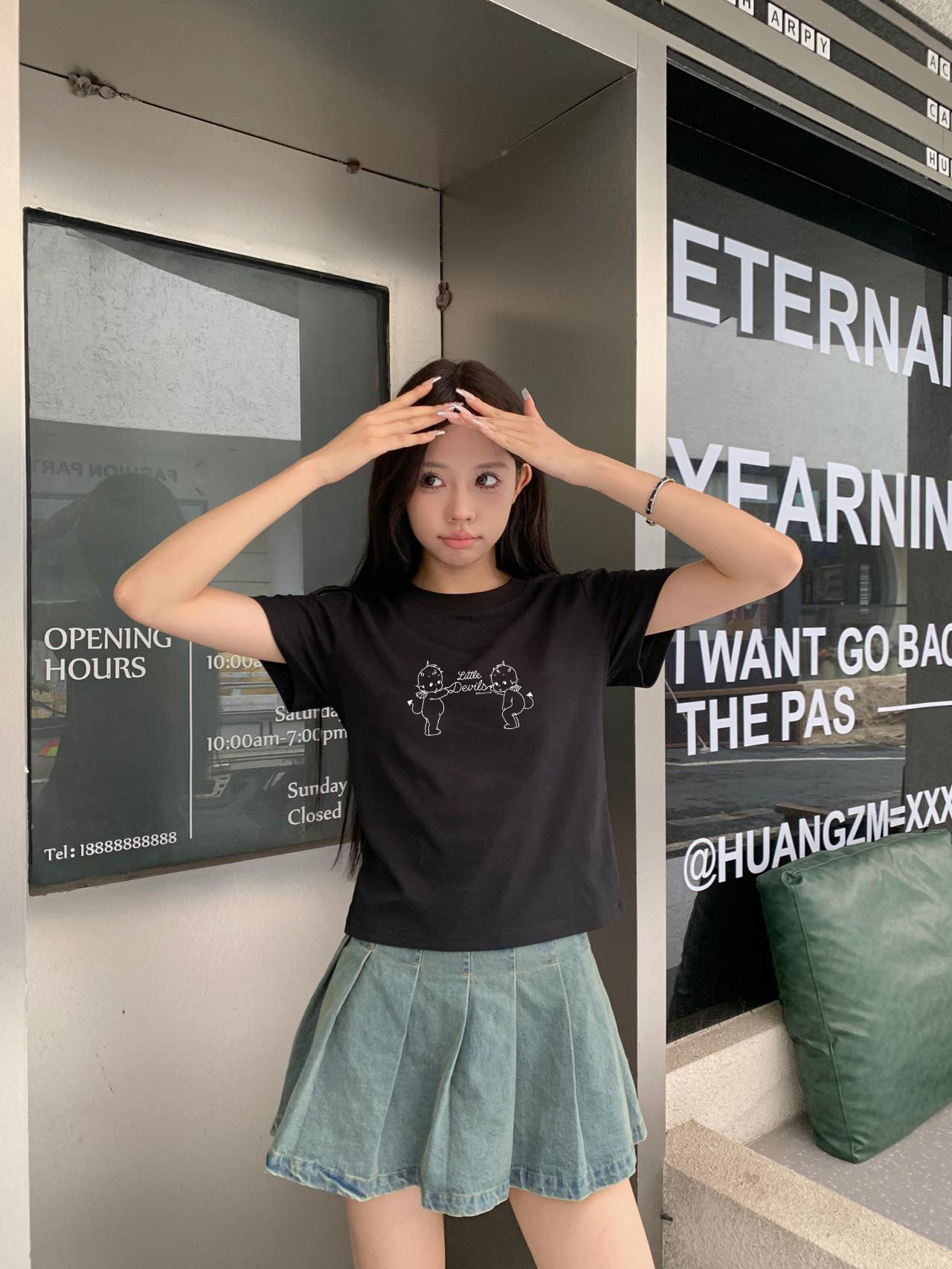 Áo baby tee ôm cổ tròn vải cotton thoáng mát ABD1724 Miucho in mix_thumbnail_6