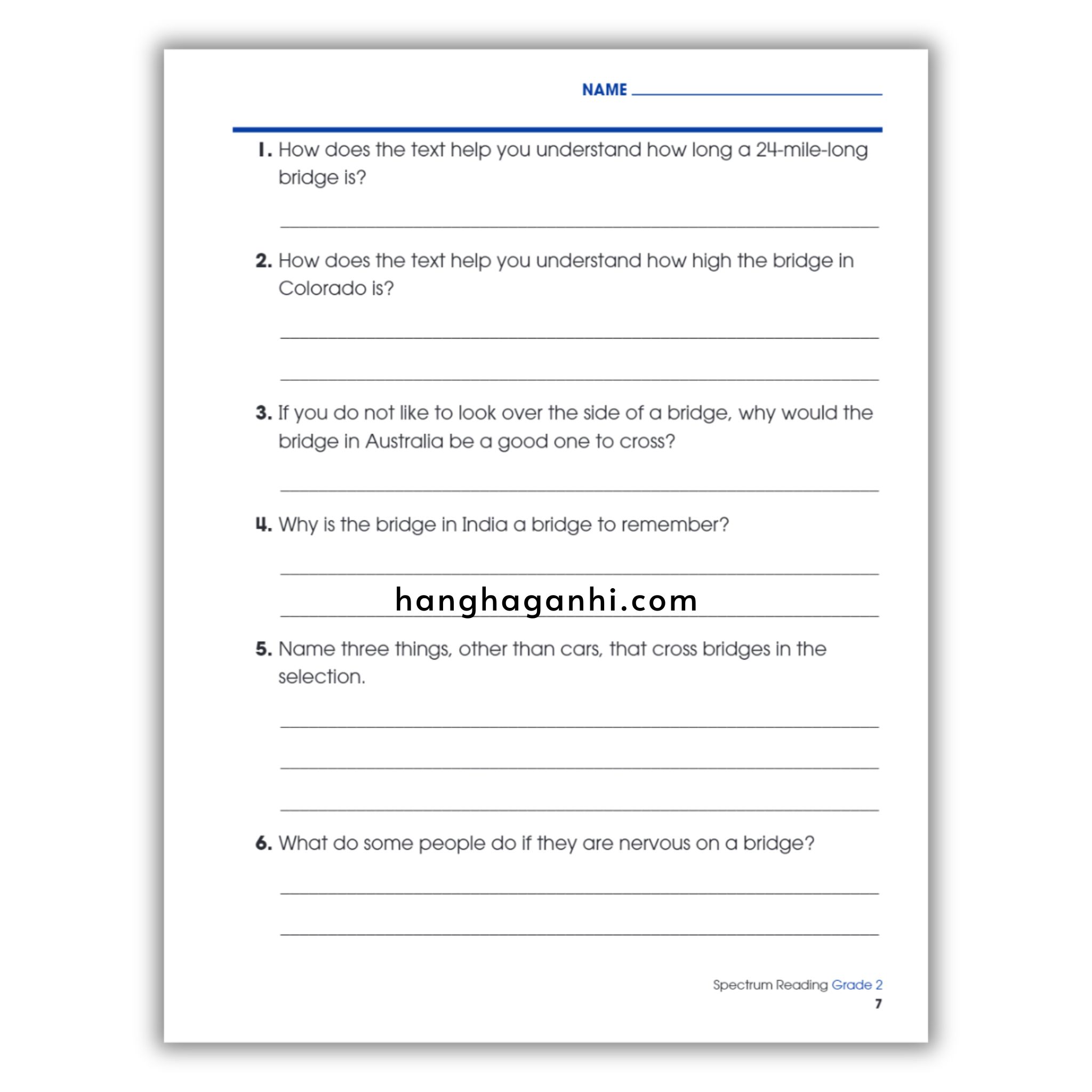 Sách Spectrum Reading Workbook Grade 2_thumbnail_3