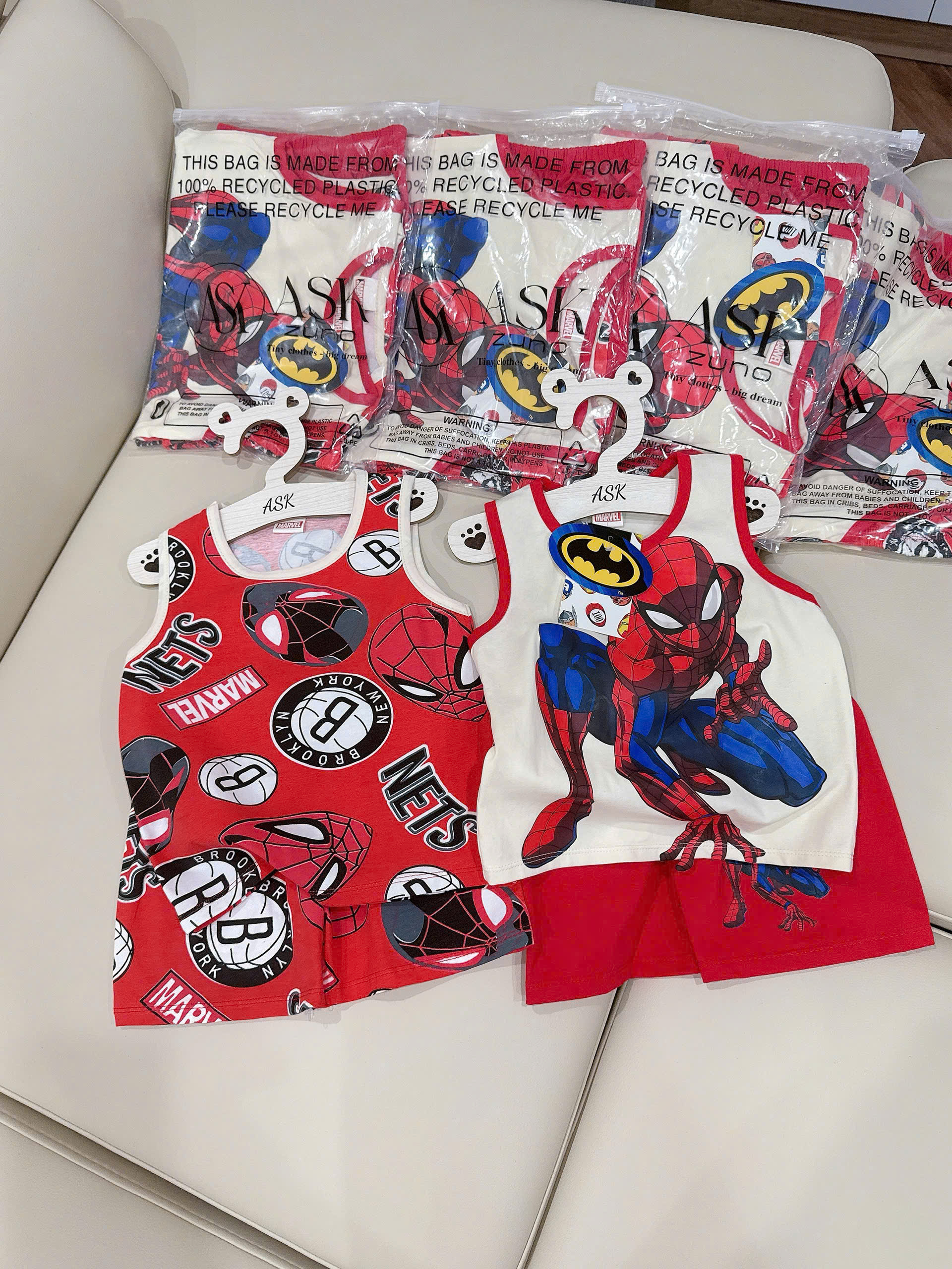 A69 SET 2 BỘ BA LỖ MẶT NHỆN NETS - A100.148