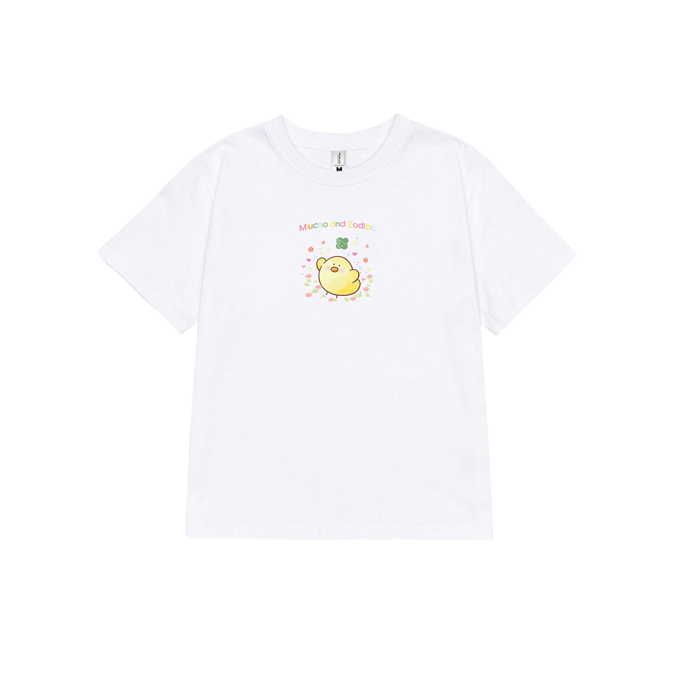 Áo baby tee 12 con giáp tuổi Dậu ( tuổi gà) ABD404 Miucho cotton cổ tròn in graphic_thumbnail_5