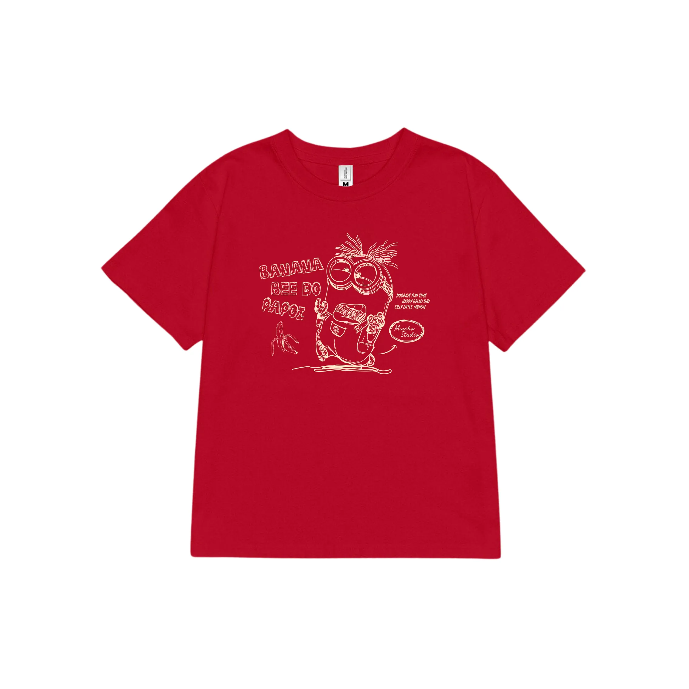 Áo baby tee nữ BANANA siêu cute 2611 Miucho chất vải cotton 2c thoáng mát mềm mại in mix_thumbnail_10