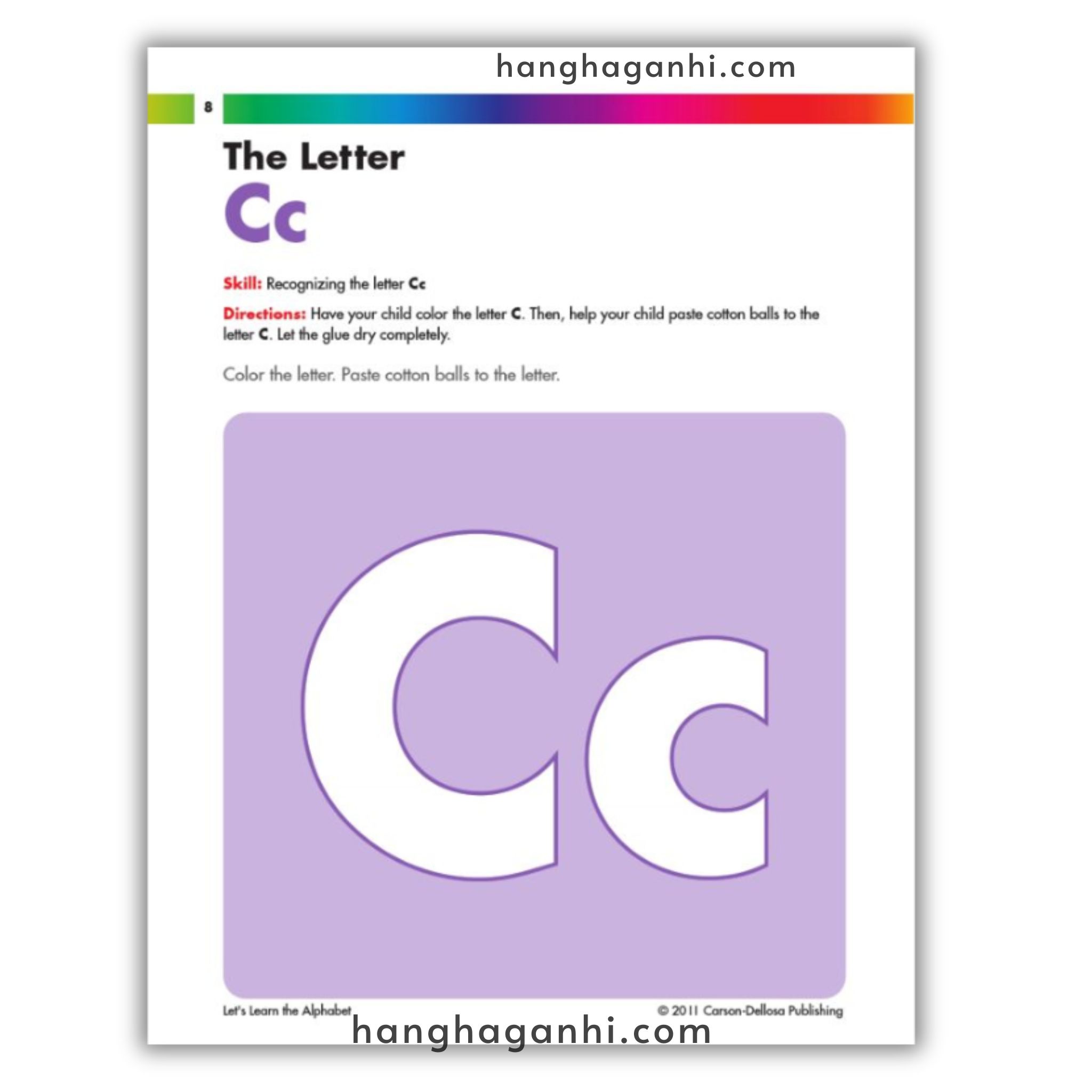 Spectrum 2+ Lets Learn the Alphabet for Early Years, sách Mỹ cho bé_thumbnail_3