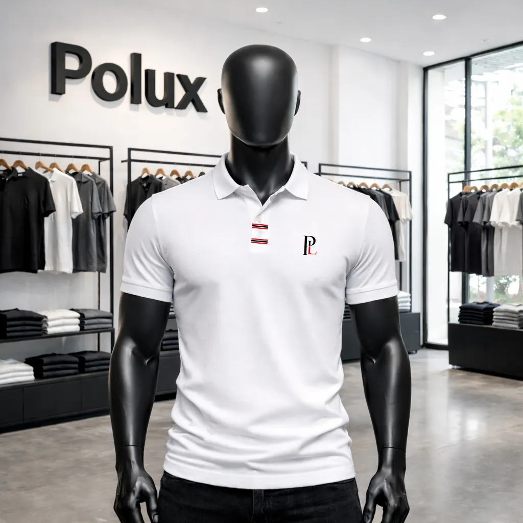 Áo polo nam form vừa basic Polux vải cá sấu thoáng mát 3386_thumbnail_6