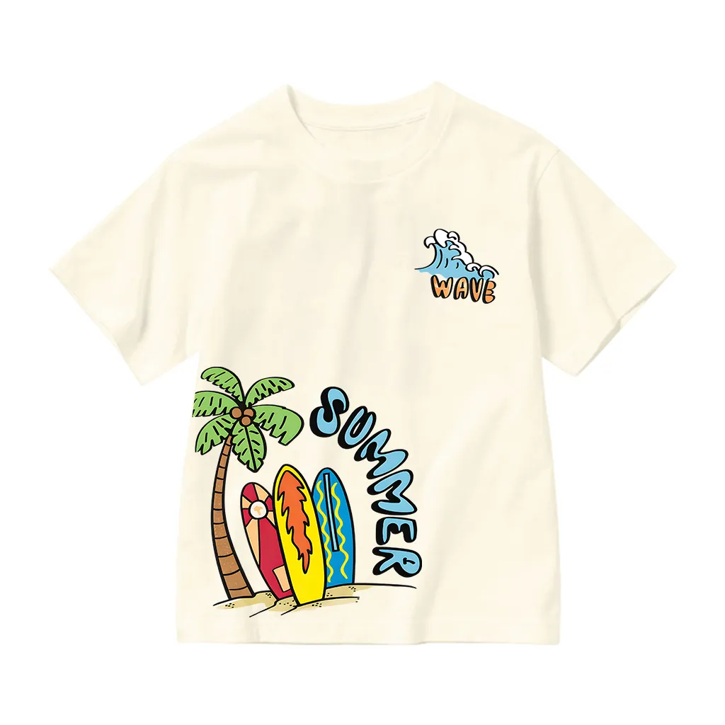 Áo thun bé trai bé gái hoạt hình mùa hè Kado 3432_thumbnail_9