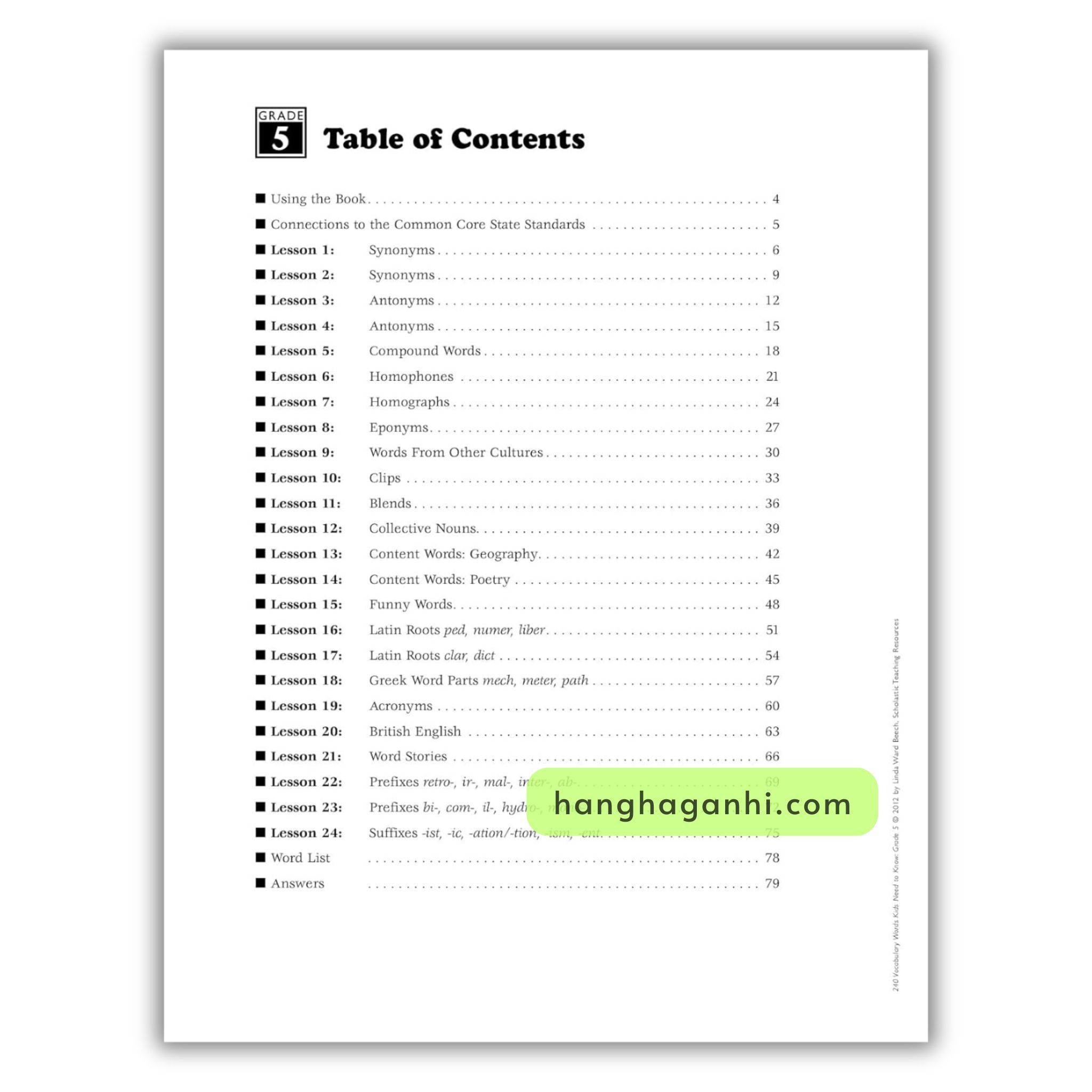 Sách 240 Vocabulary Words Kids Need To Know – Trọn bộ 6 cuốn_thumbnail_17