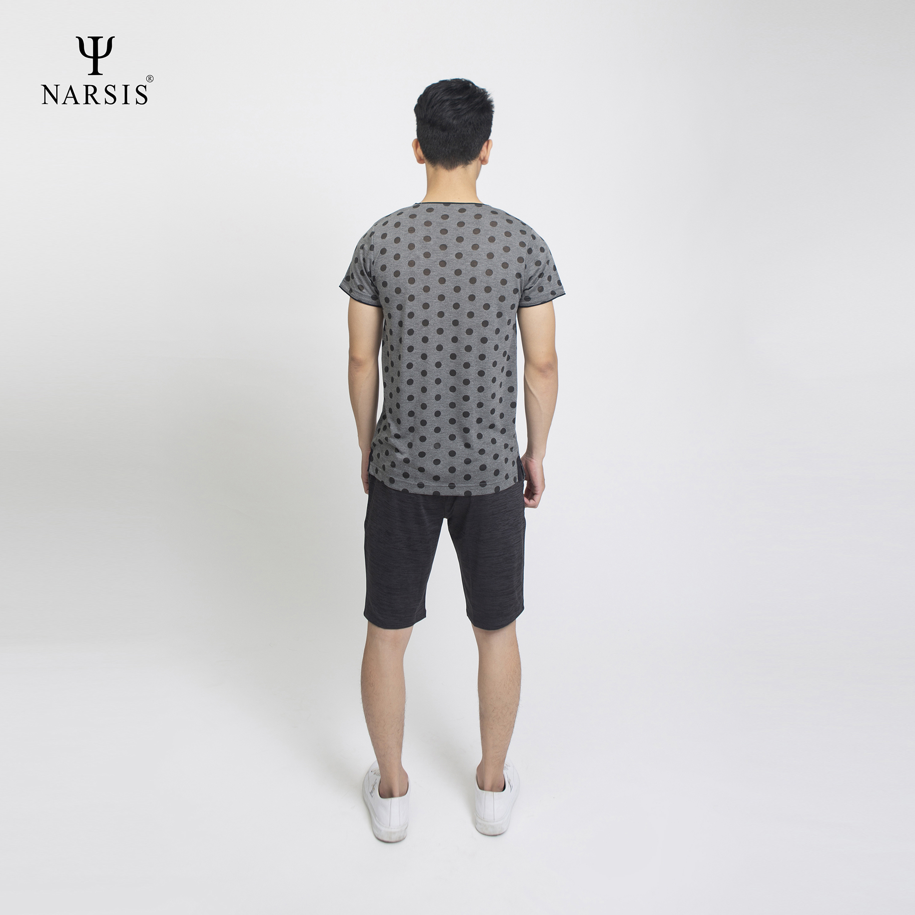 ÁO PHÔNG NAM D5013 NARSIS CHẤT LIỆU THOÁNG MÁT, DỄ CHỊU, THOẢI MÁI CẢ NGÀY, DỄ VẬN ĐỘNG_thumbnail_0