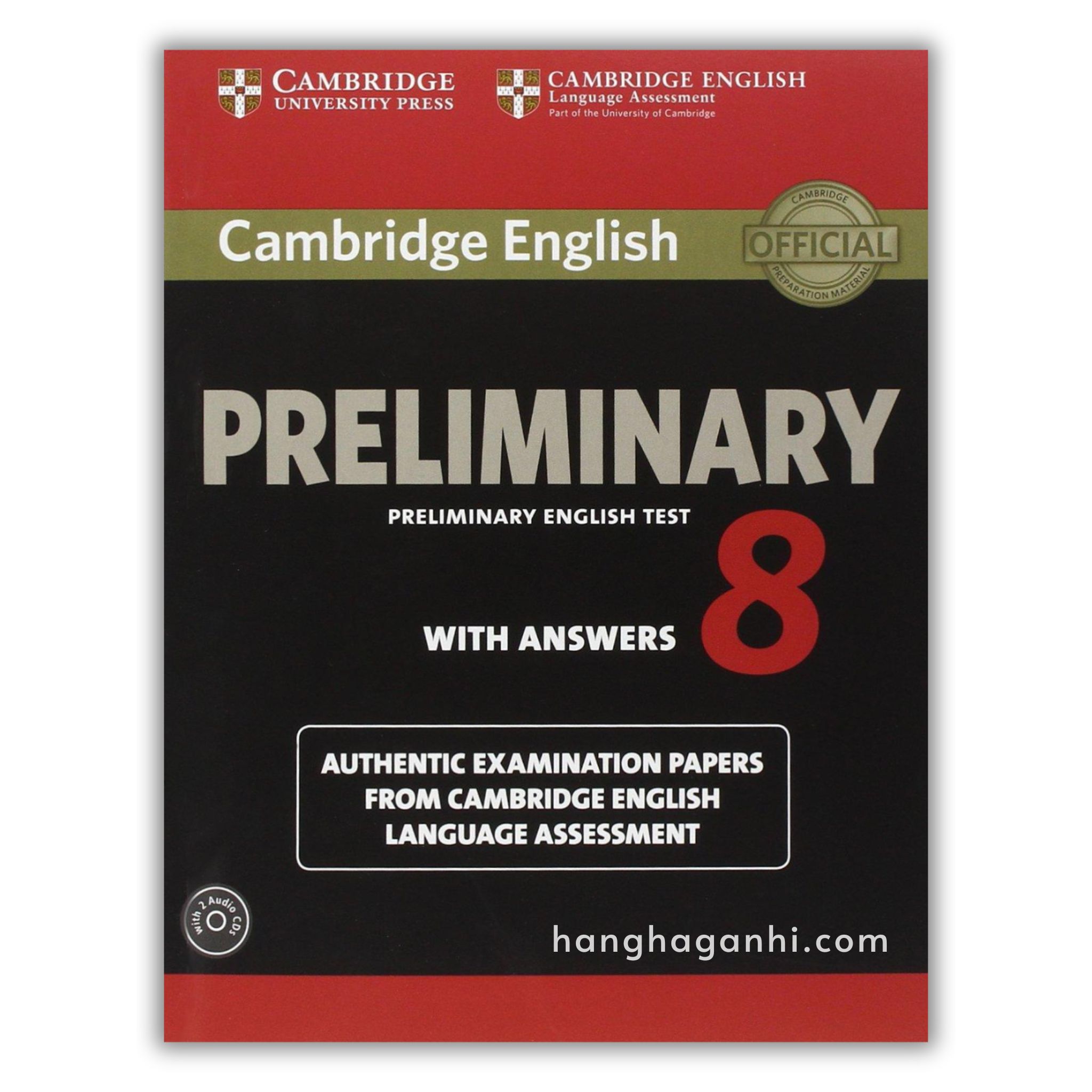 [Sách] Cambridge English Preliminary – Preliminary English Test (PET) 8 With Answers