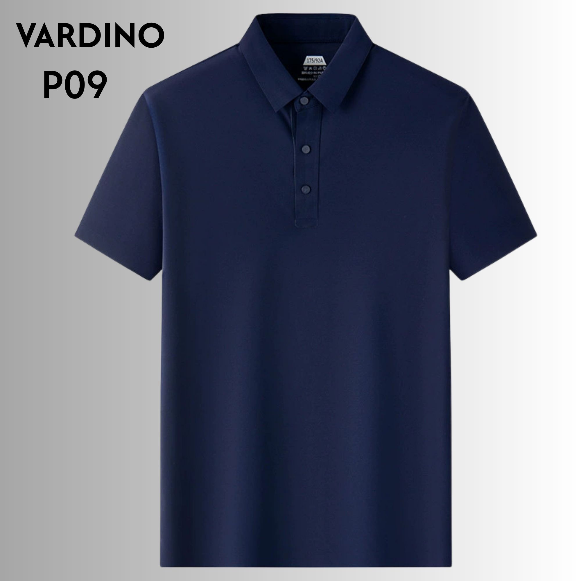 Áo polo băng lạnh xanh đen Vardino P09