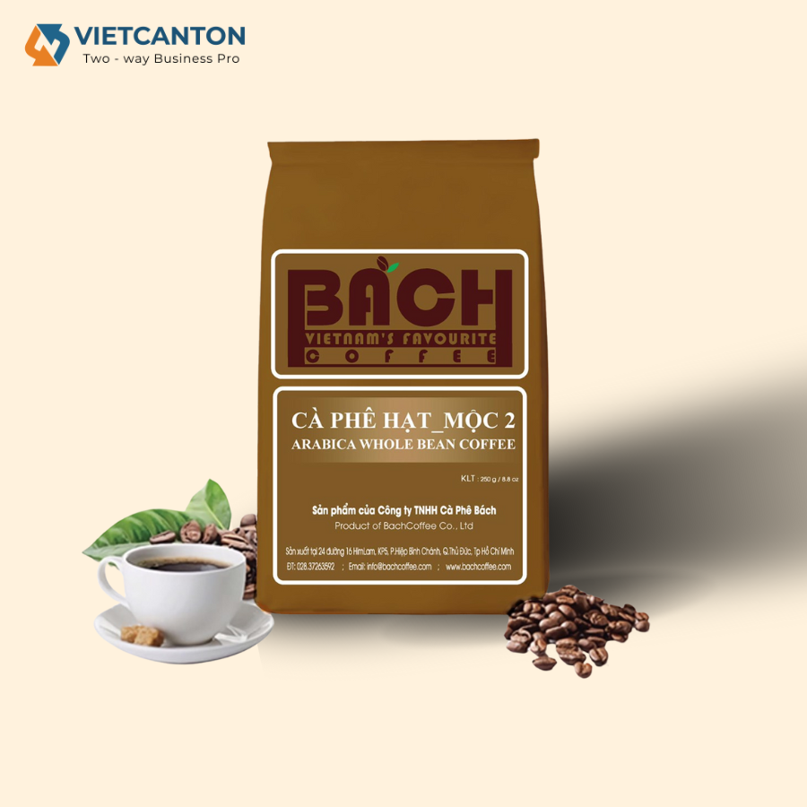 Cà Phê Hạt - Mộc 2. Arabica Cầu Đất,Rang Mộc