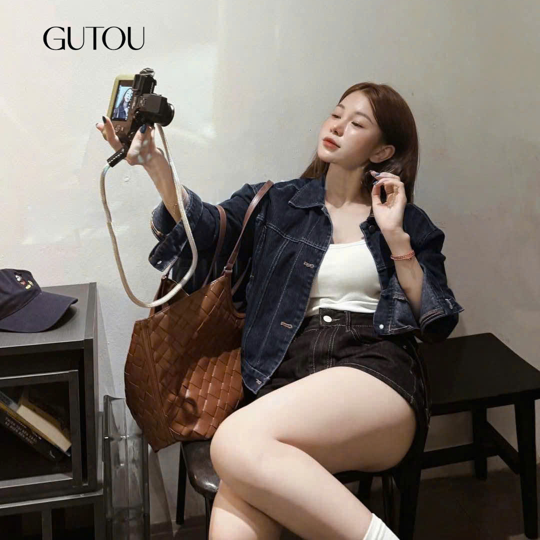 [ GUTOU ] Áo Khoác Jean Classic Jacket_thumbnail_6