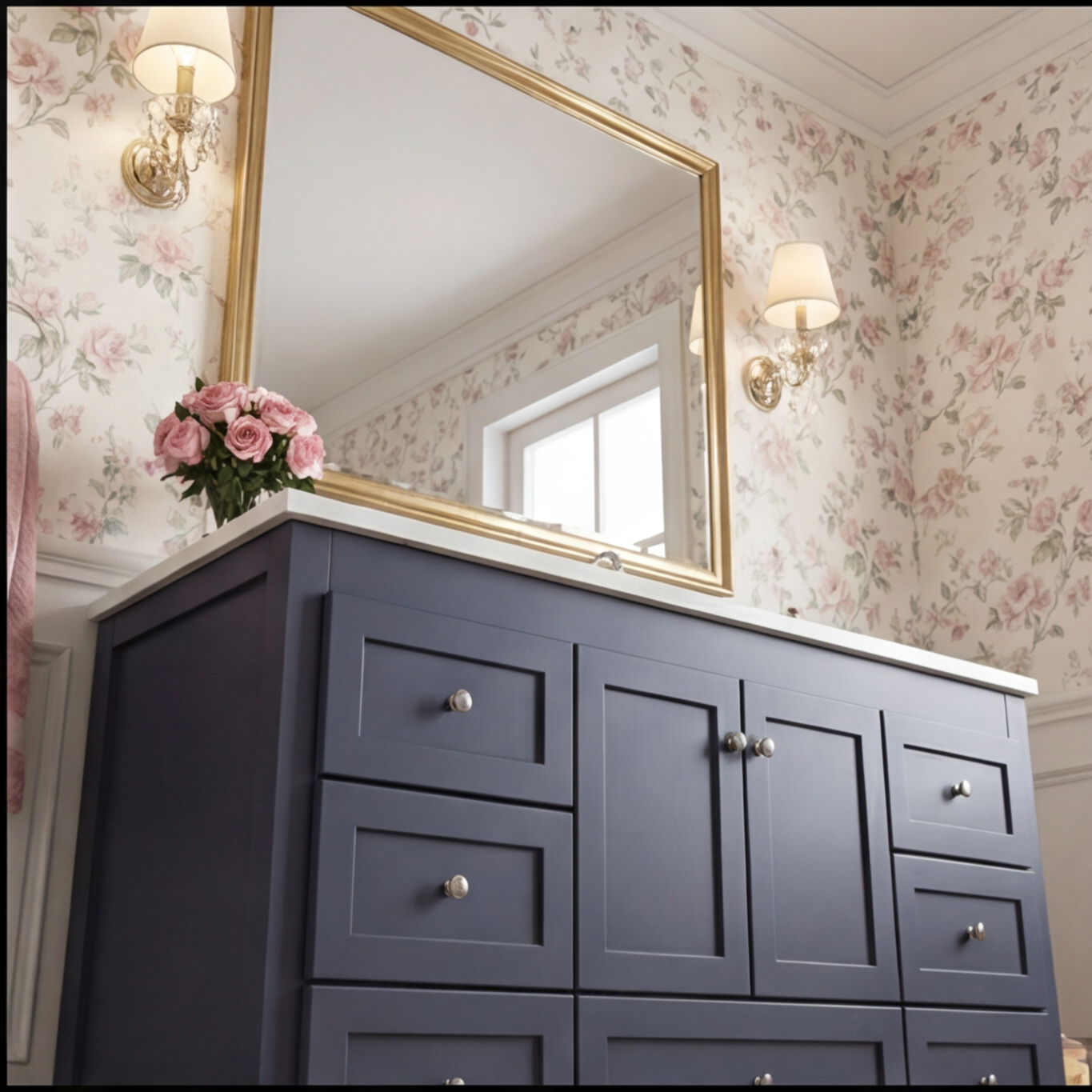 TỦ LAVABO 60 INCH ABBEY BY KBC MÀU XANH NAVY_thumbnail_3