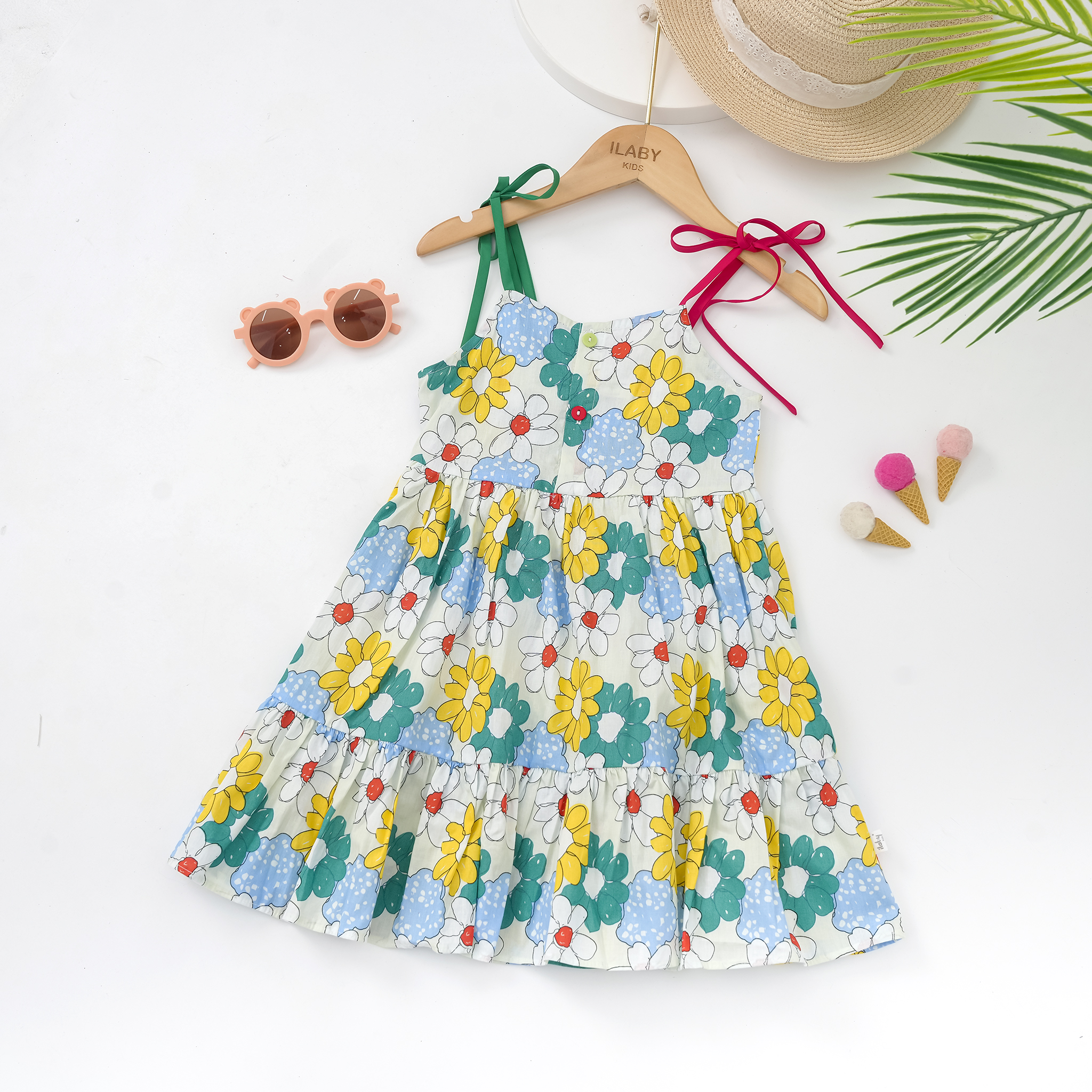 Váy hai dây phối màu dây nổi_thumbnail_7