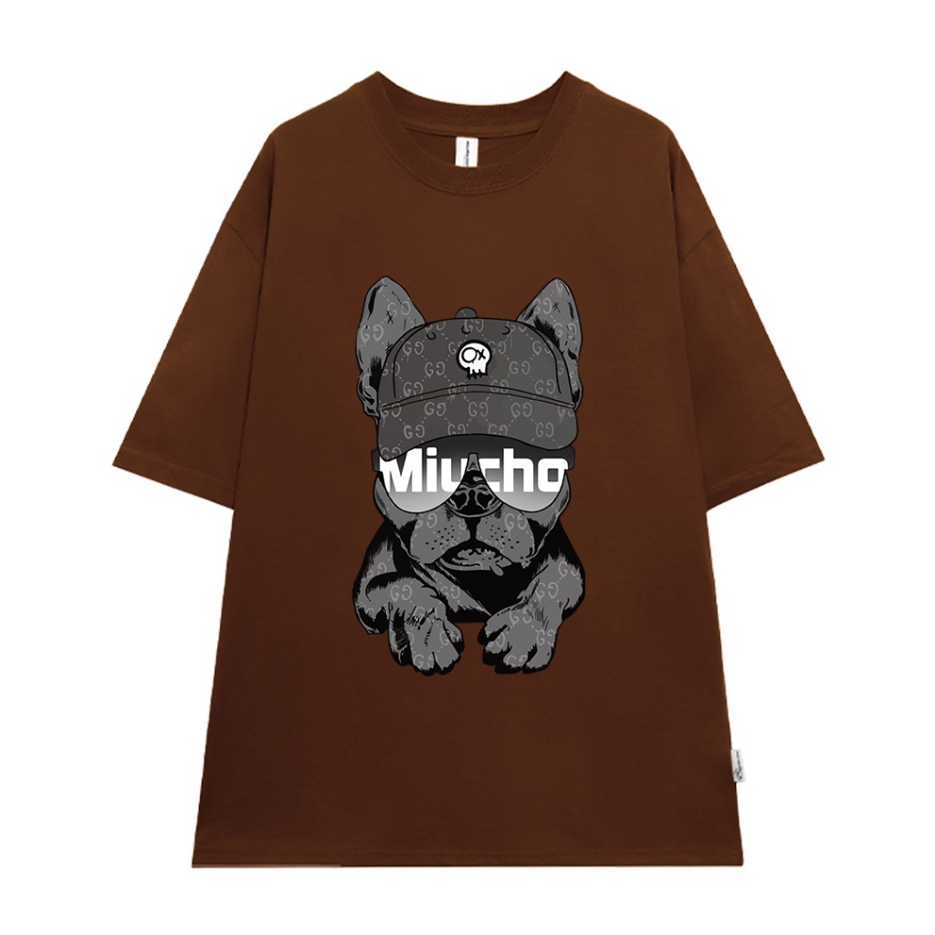 Áo phông nam boy phố form rộng nhiều màu ATD1071 Miucho Man tay ngắn cổ tròn in mix_thumbnail_7