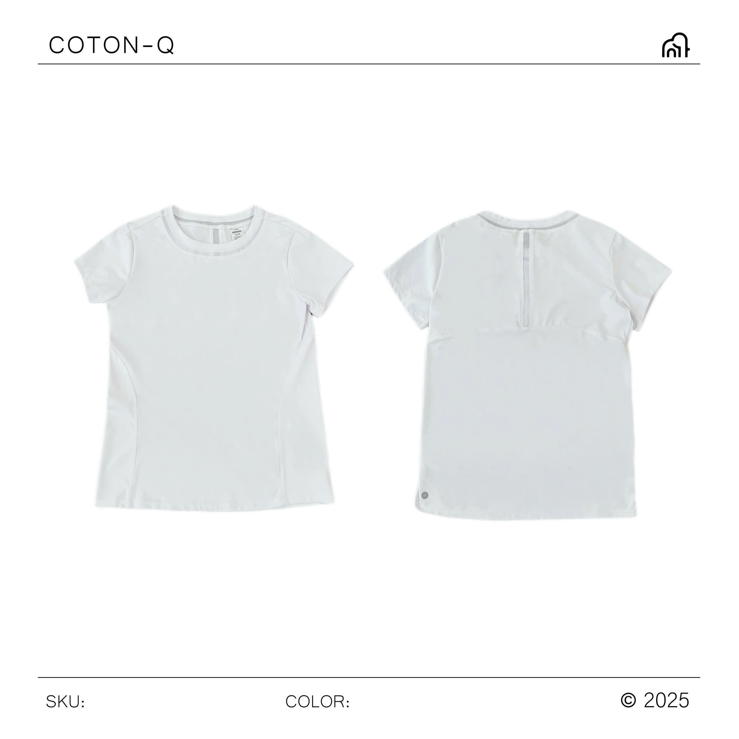 Áo tập tay ngắn phối lưới ( TRẮNG )_thumbnail_0