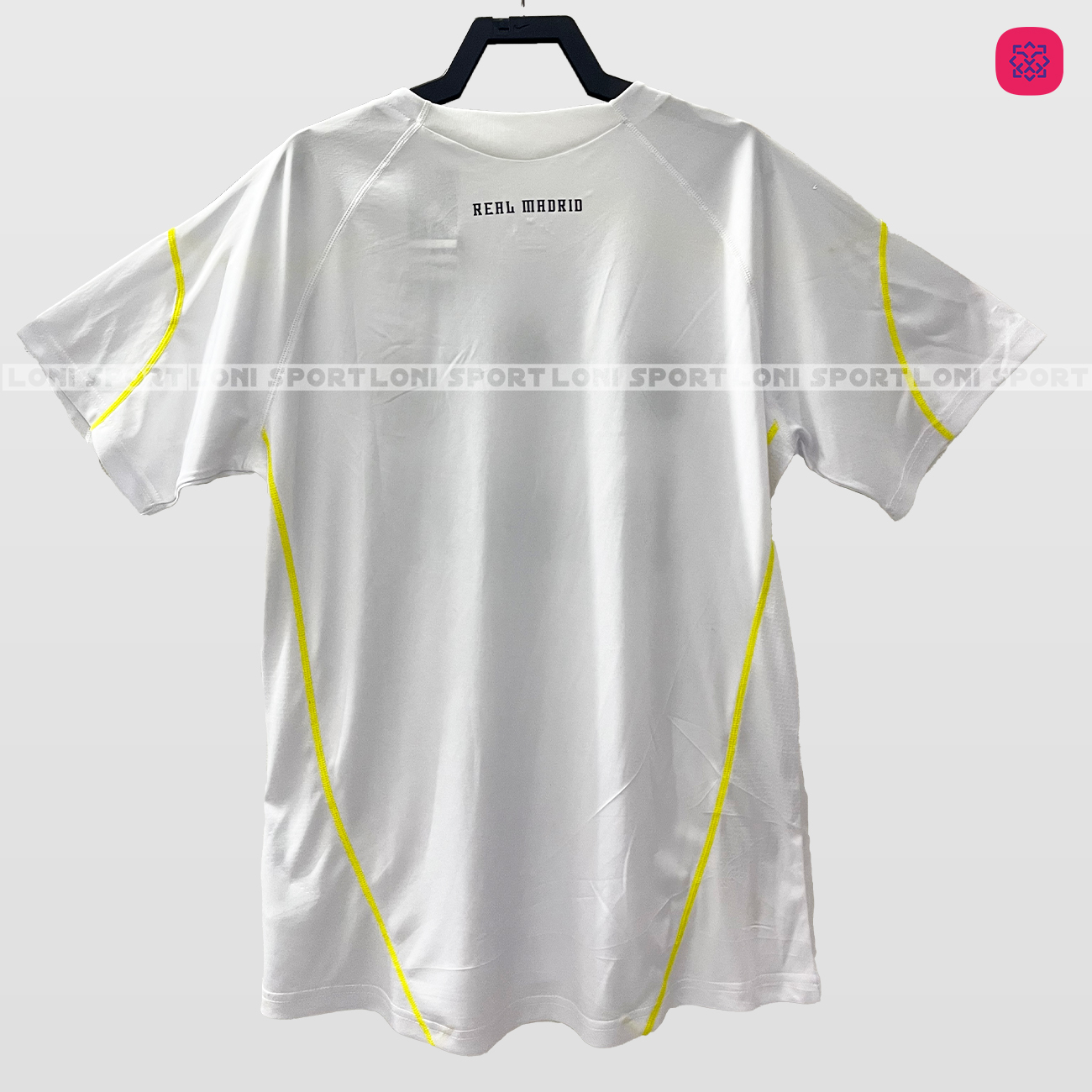 Áo Retro Real sân nhà trắng 2009/2010_thumbnail_5