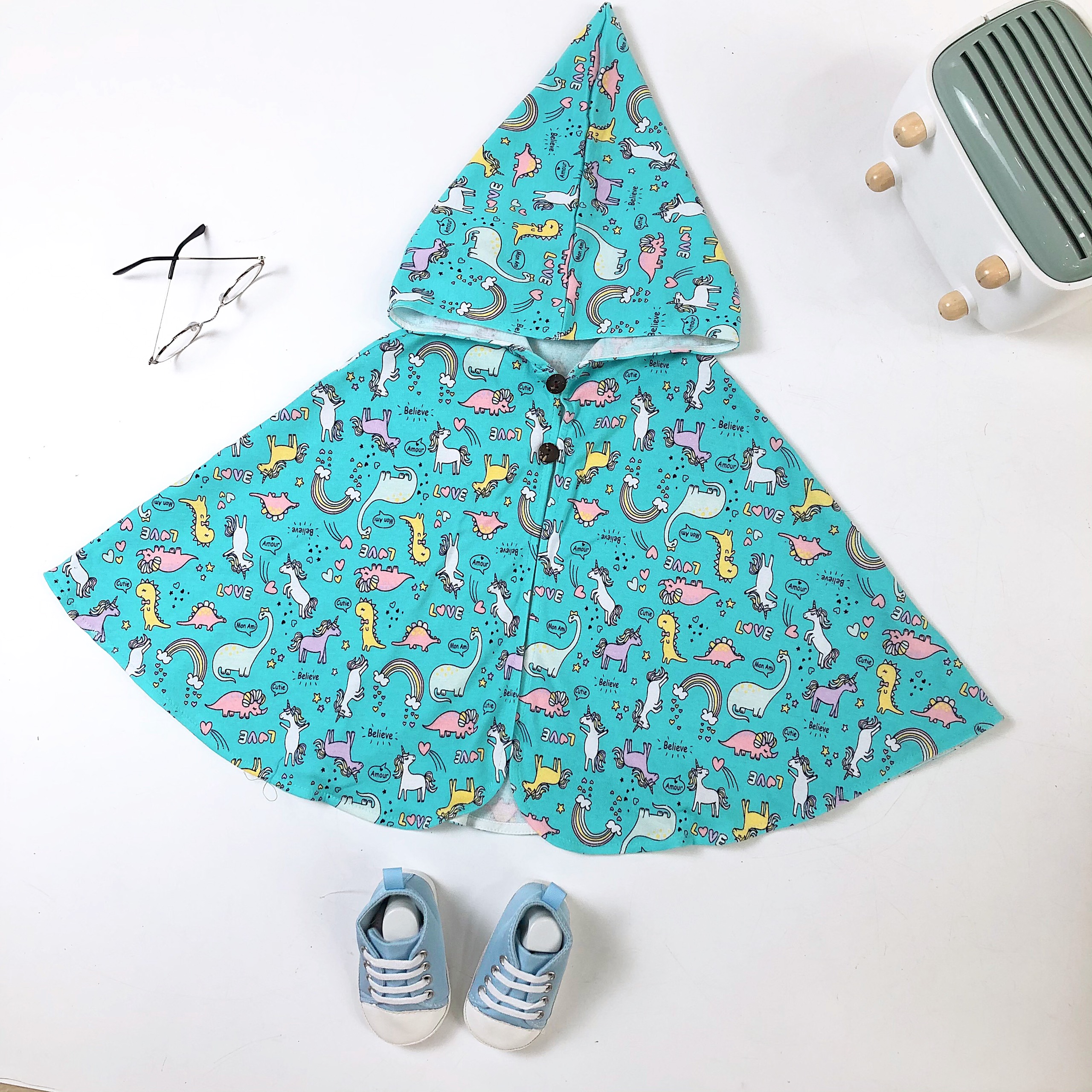 Áo choàng cầu vồng XANH_thumbnail_0