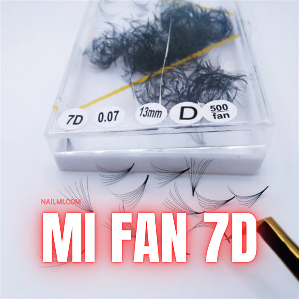 Mi Fan 7D 1000 fan đẹp cong C CC D dày 0.07