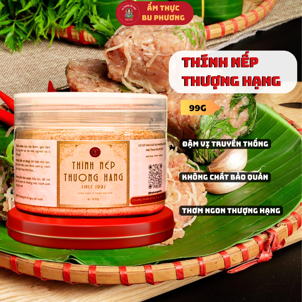 Thính Nếp Thượng Hạng Bu Phương Ẩm Thực 99g - BP01