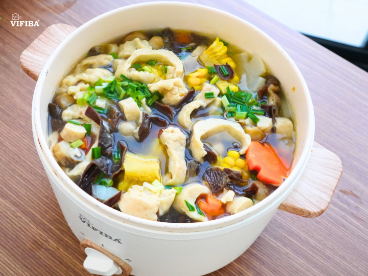 CANH NGŨ SẮC THANH MÁT DỄ LÀM TẠI NHÀ