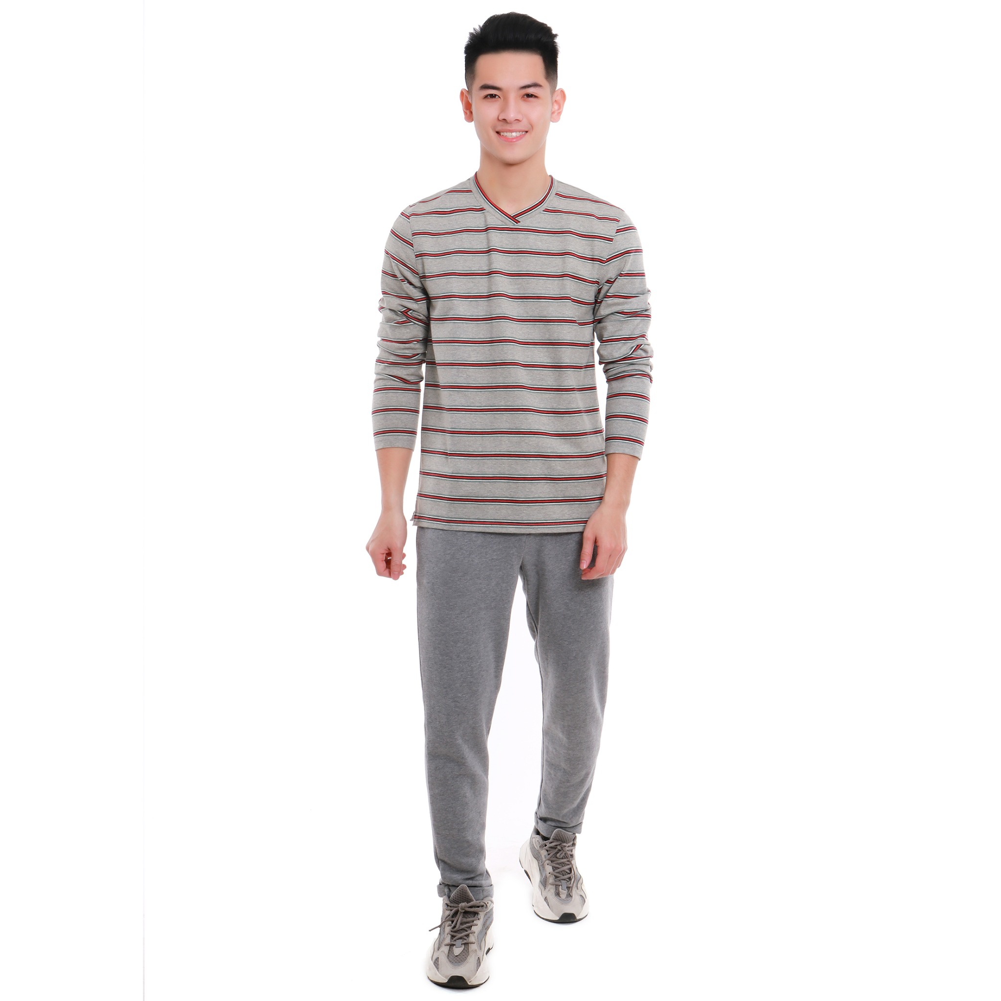 ÁO THU ĐÔNG NAM D9026 NARSIS CHẤT LIỆU THOÁNG MÁT, DỄ CHỊU, THOẢI MÁI CẢ NGÀY, DỄ VẬN ĐỘNG_thumbnail_2