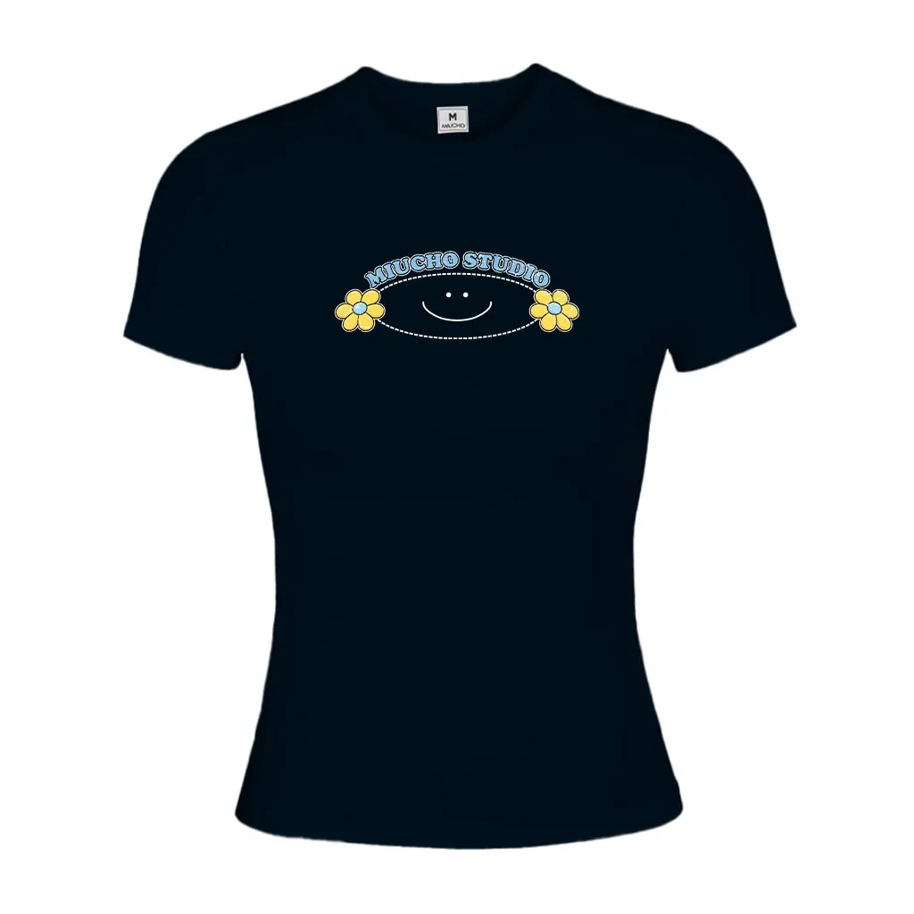 Áo baby tee smile Beezy form ôm body hack dáng 3334_thumbnail_8