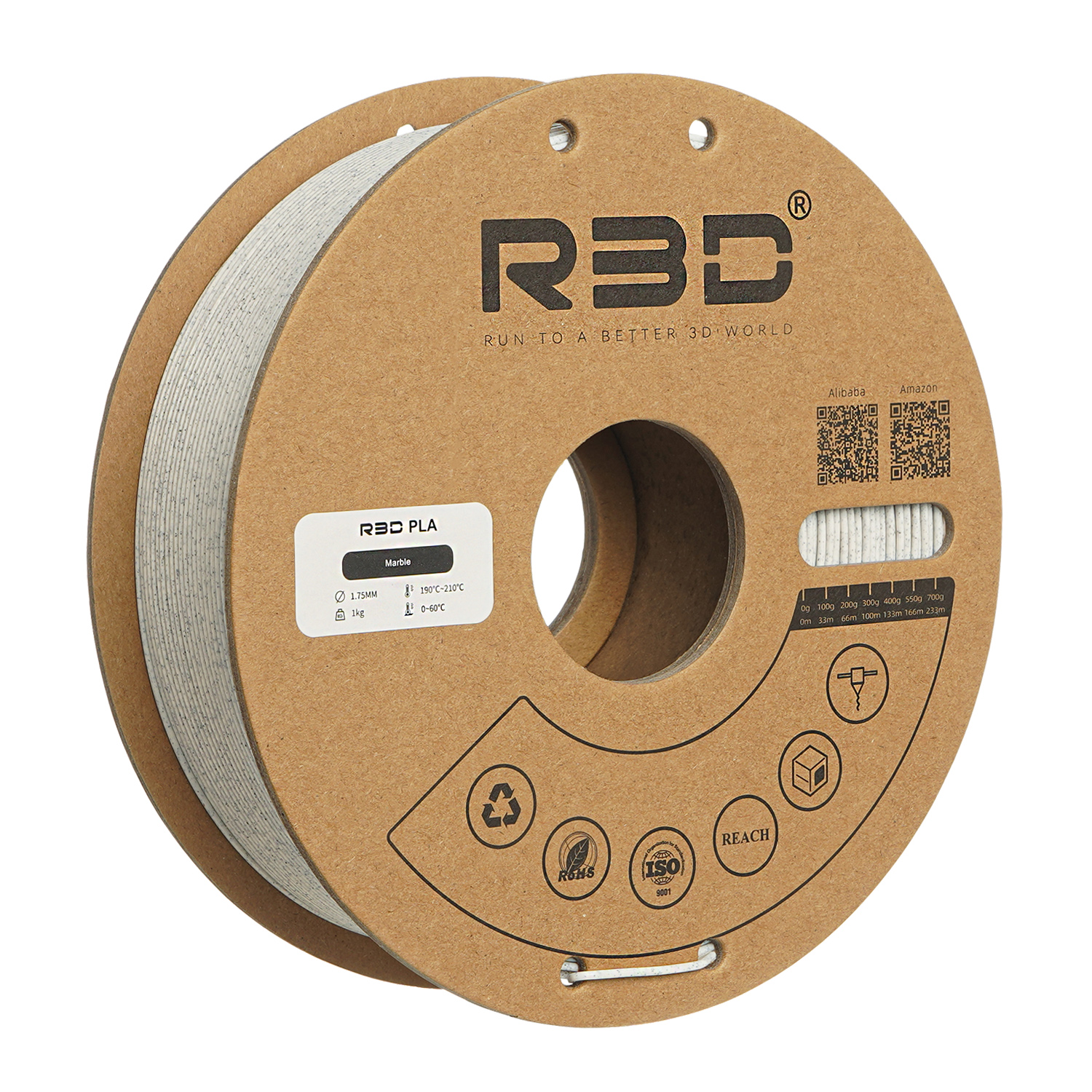 R3D PLA Marble 1kg