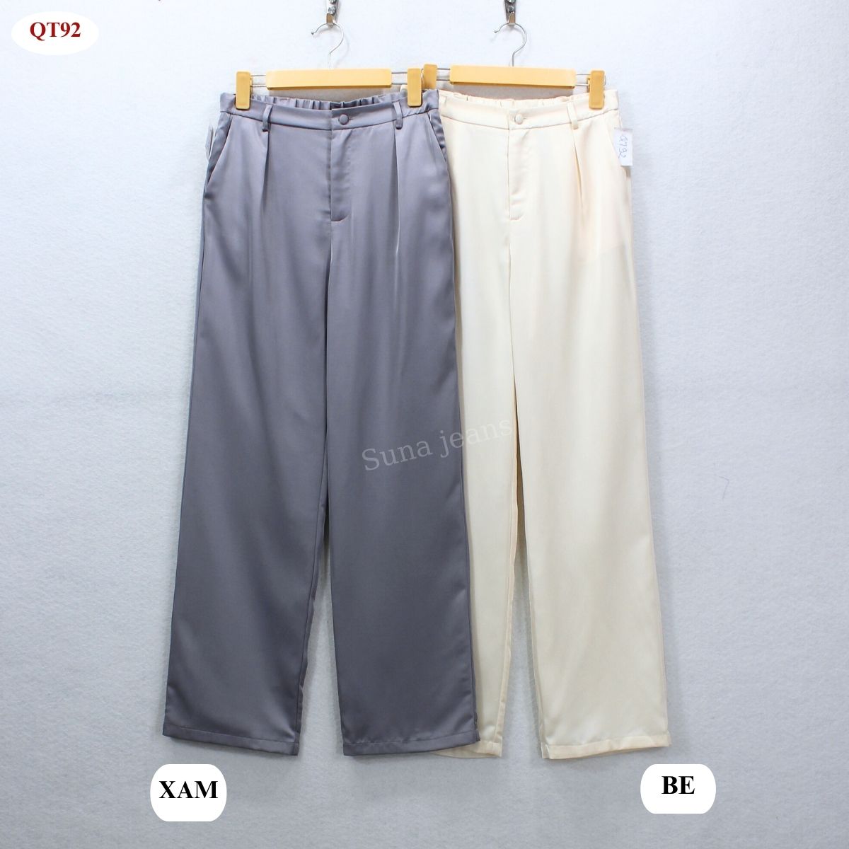 QT92-Quần Tây Lụa Lovetree