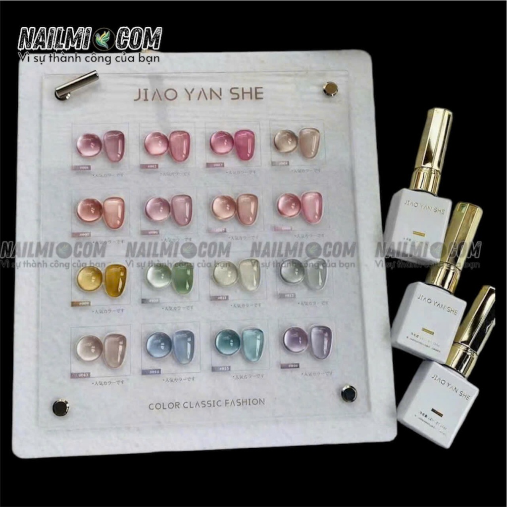 Set mắt mèo - 16 màu - Ánh trăng - JIao Yan she