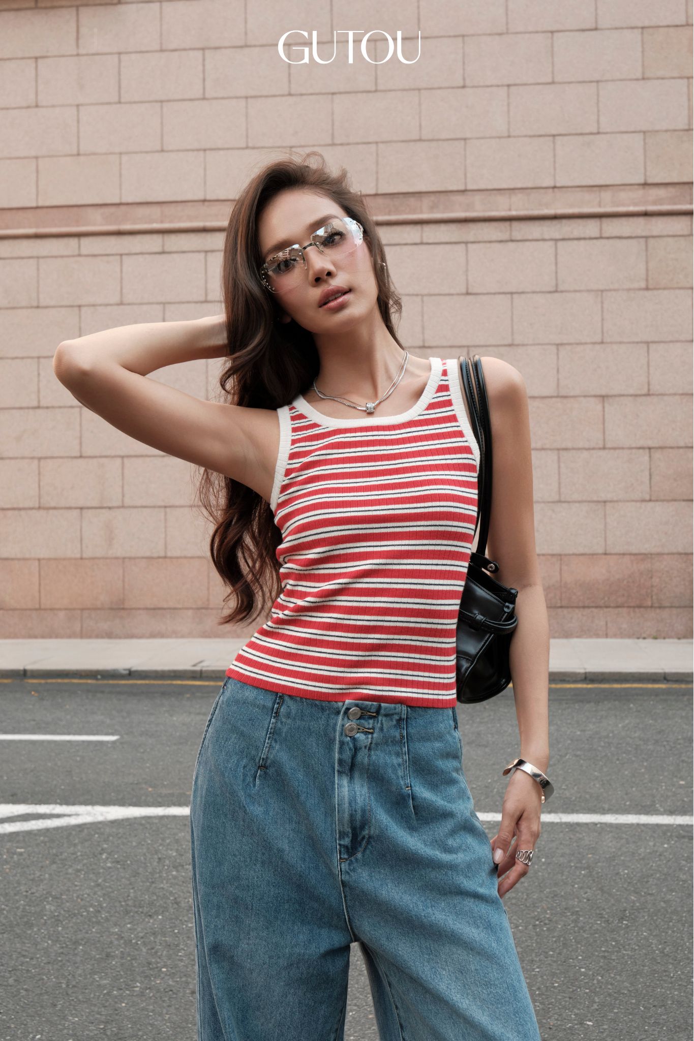 [ GUTOU ] Quần Jeans Suông Mabel (Hai Nút)_thumbnail_4