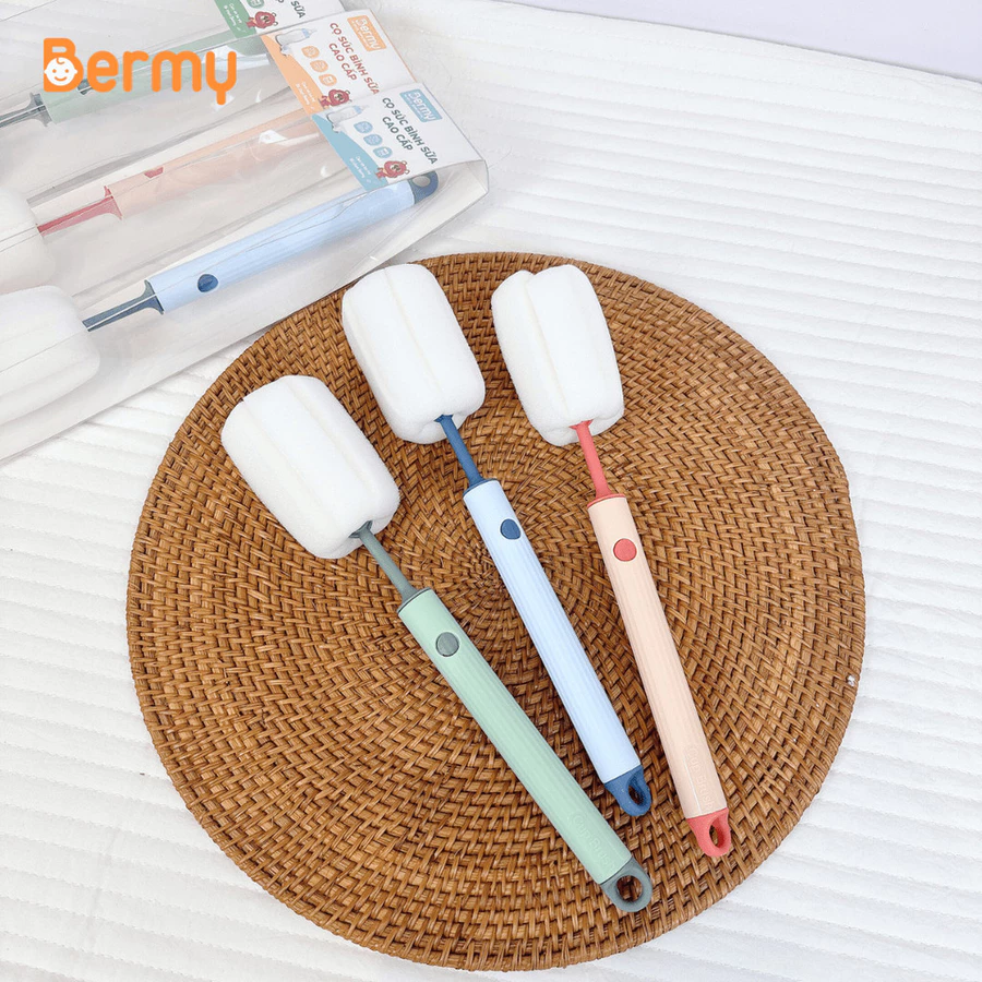 Cọ Súc Bình Sữa Cao Cấp Bermy xốp vàng_thumbnail_3