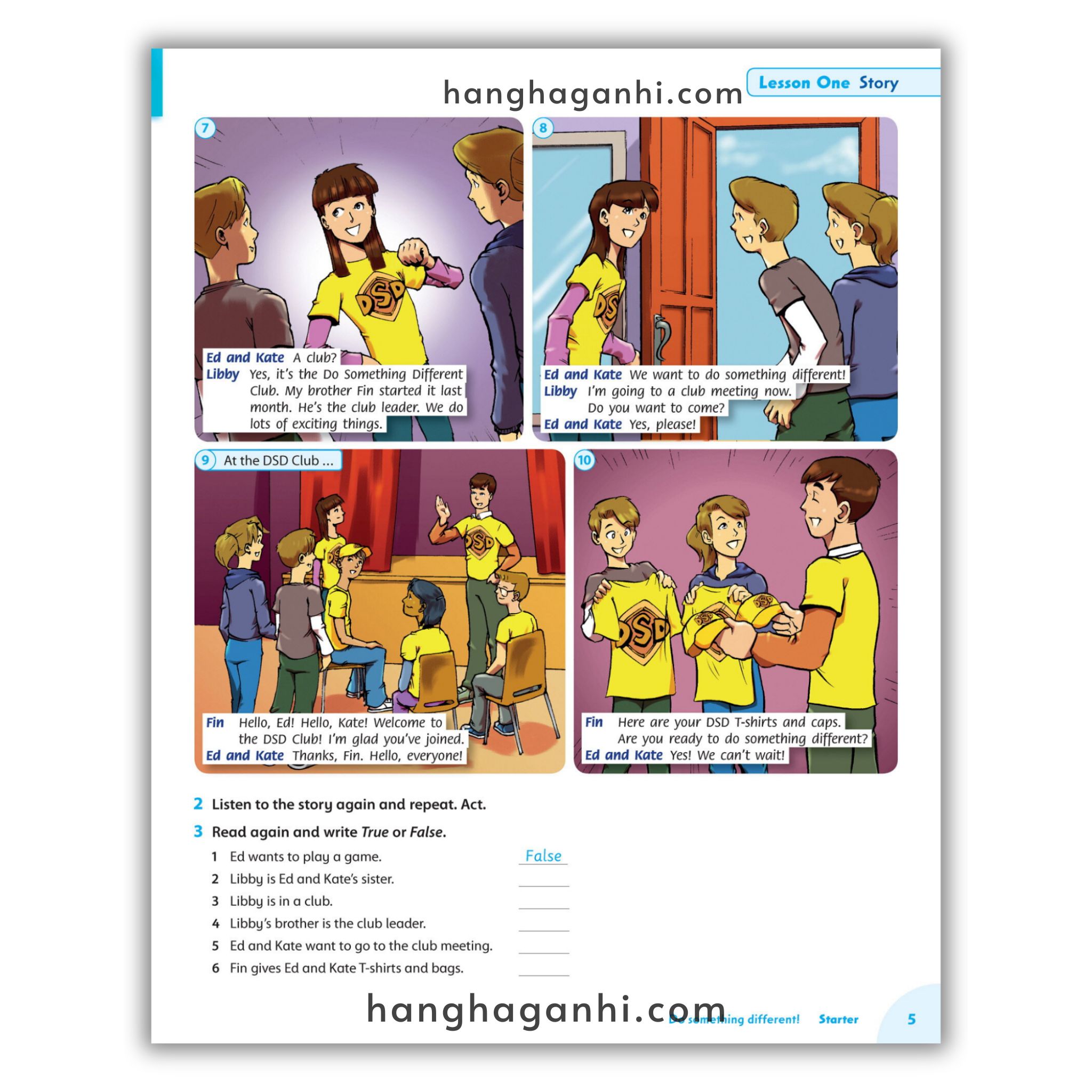 Bộ sách Family and Friends Level 5 (2nd , Student book và Work book) – Tặng kèm file nghe_thumbnail_17