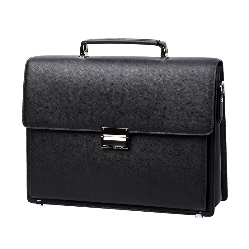 Timan Executive Premium Leather Briefcase BRIF01