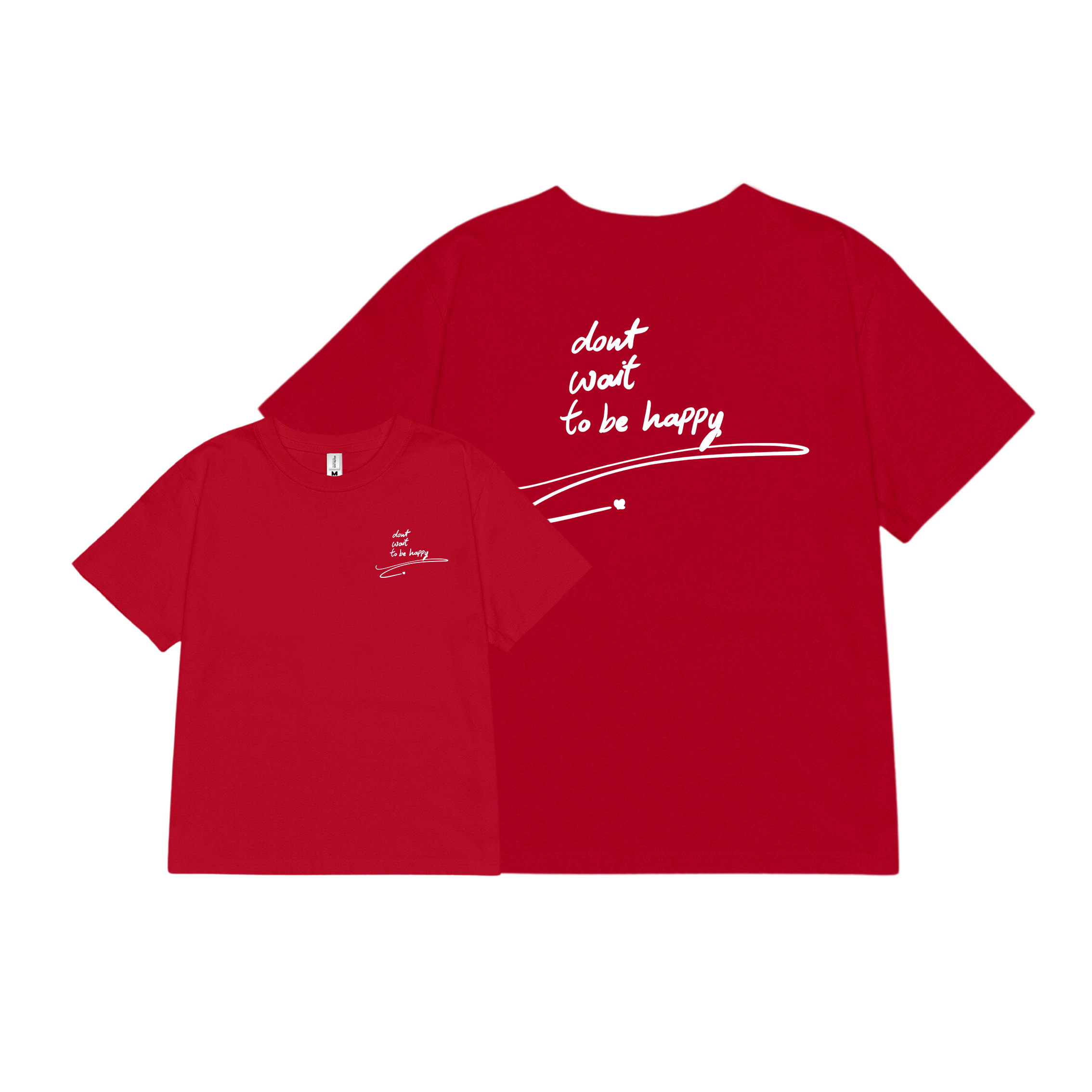 Áo baby tee cổ tròn form ôm 1893 Miucho chất vải cotton 4c thoáng mát in basic