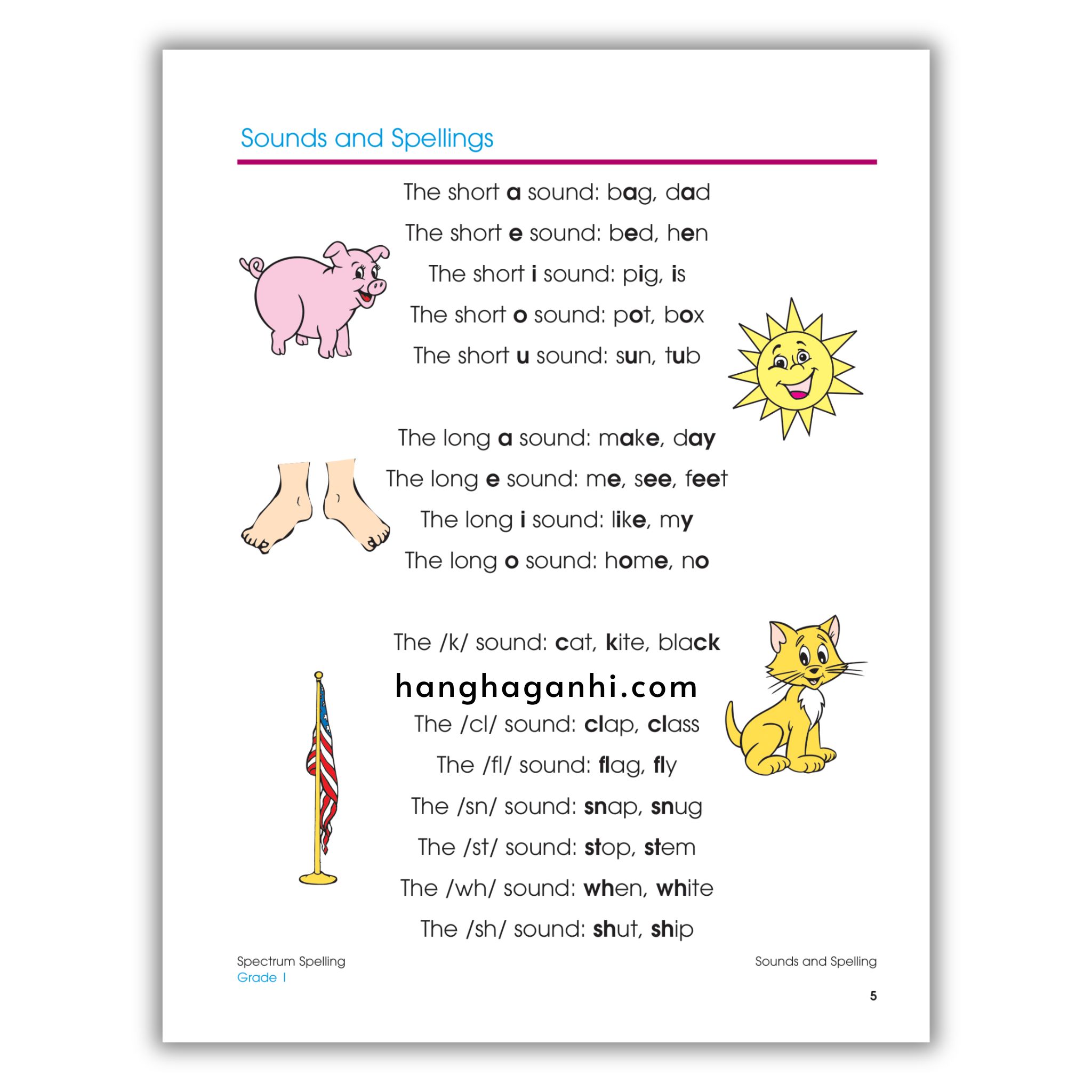 Sách Spectrum Spelling Workbook Grade 1_thumbnail_6