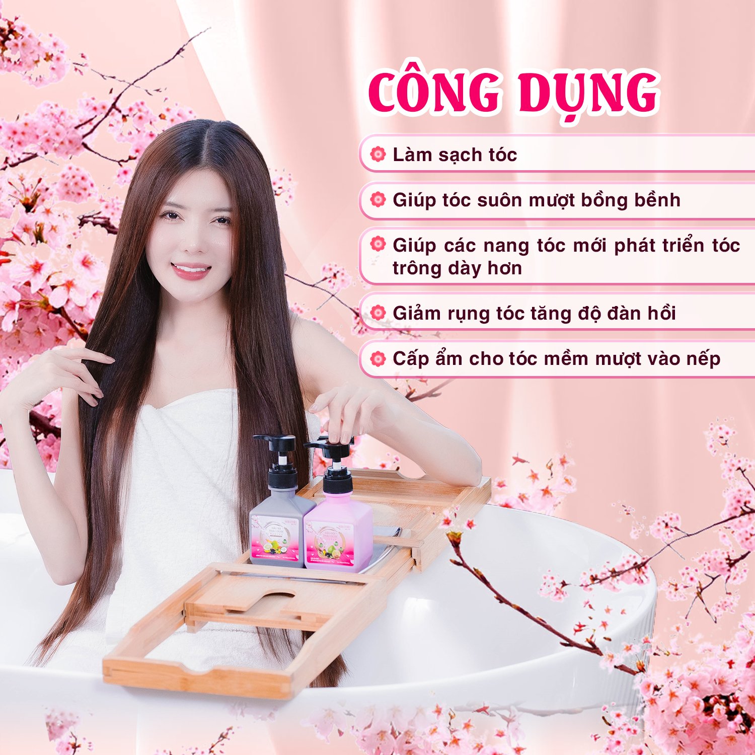 Bộ Gội Xả Thảo Dược SooMin – Giúp Tóc Chắc Khỏe, Suôn Mượt Tự Nhiên_thumbnail_2