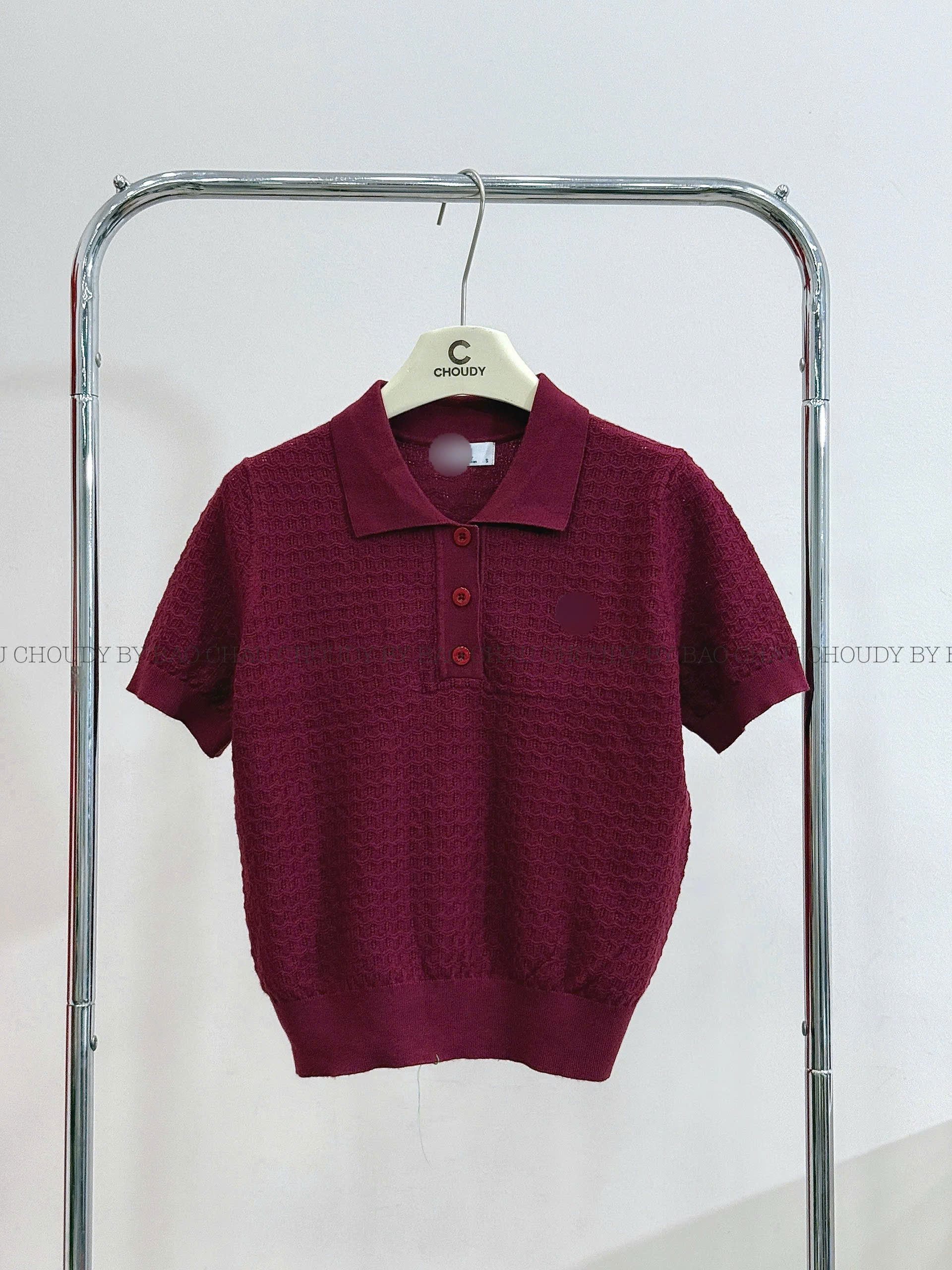 A742 ÁO DỆT KIM ĐỎ