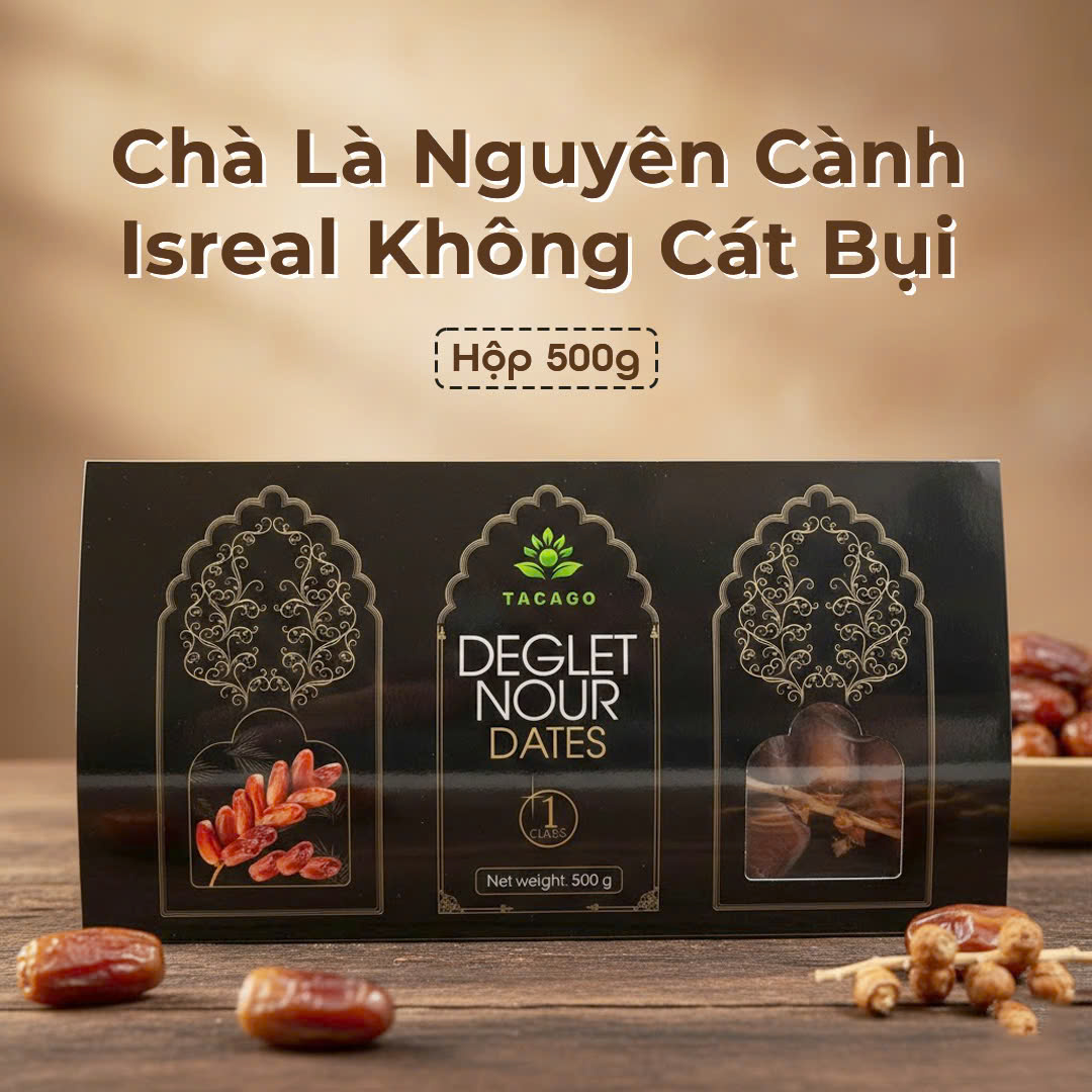 Chà Là Nguyên Cành Isreal 500g