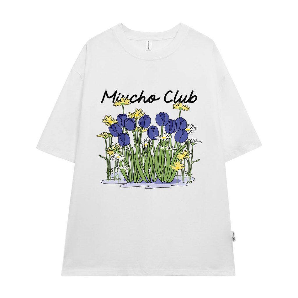 Áo thun local brand form rộng nam nữ vải cotton ATD1155 Miucho tay ngắn cổ tròn in mix_thumbnail_18