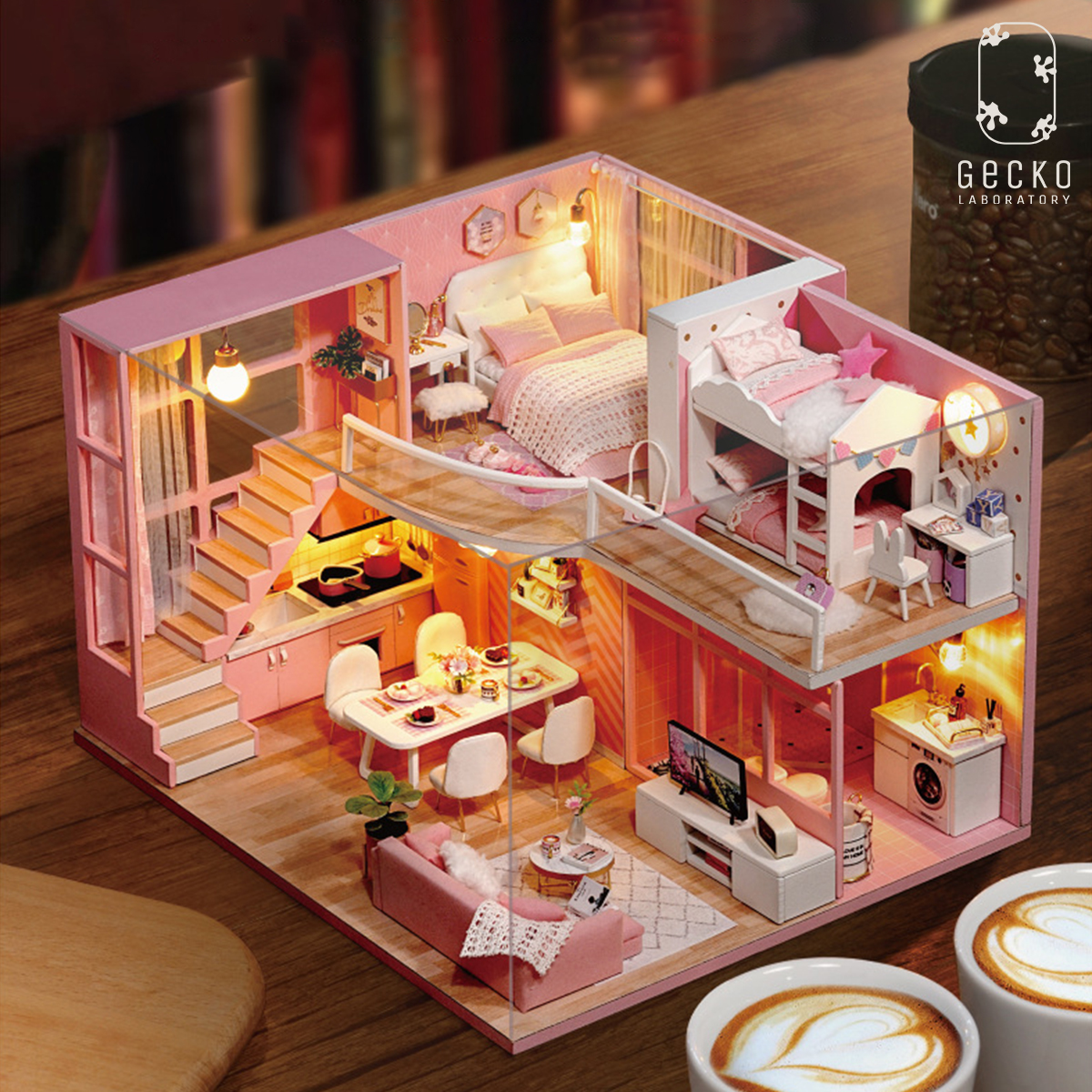 Mô hình lắp ghép Pink Home_thumbnail_2