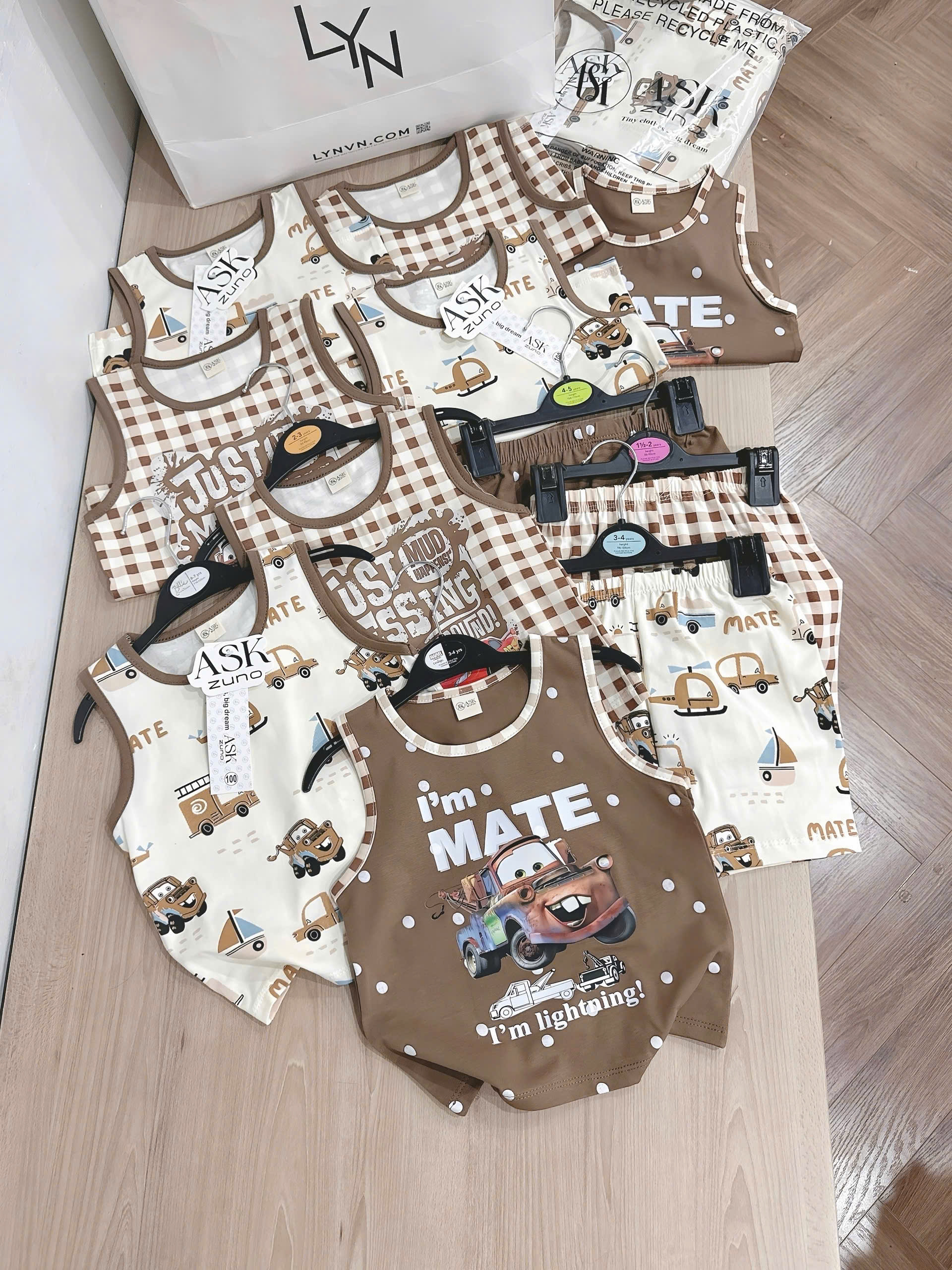 H01 SET 3 BỘ BA LỖ MÀU NÂU PHỐI HÌNH ASK - A100.168_thumbnail_2