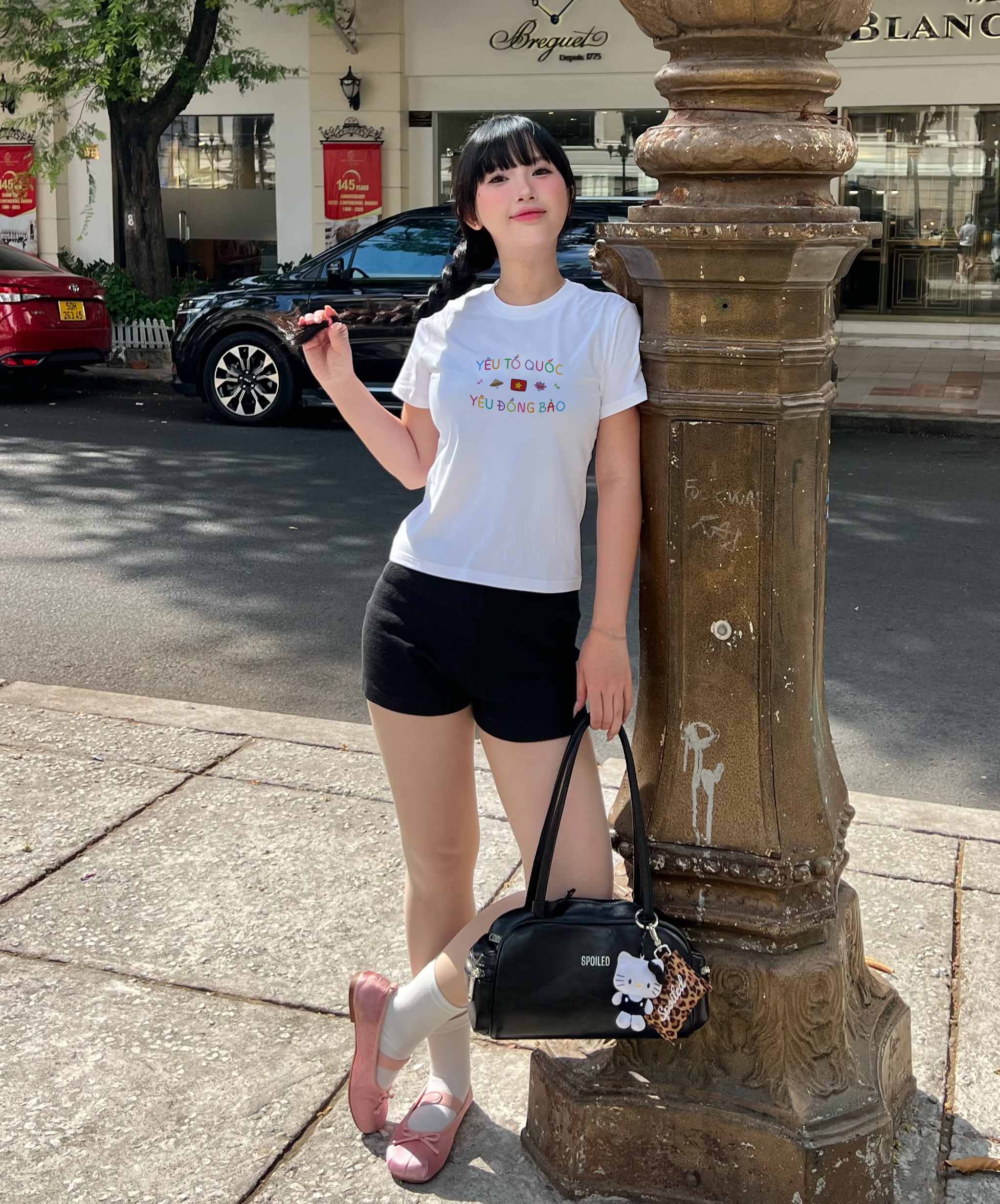 Áo baby tee ôm eo Việt Nam tôi yêu 2128 Miucho cổ tròn vải cotton 4c co giãn thoáng mát in mix_thumbnail_6