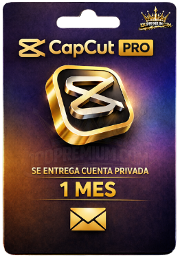 Capcut pro privado 1 mes