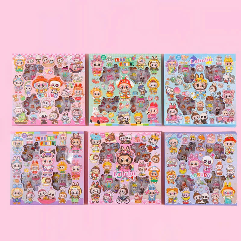 Hôp 100 sticker Kuromi chống nước_thumbnail_1