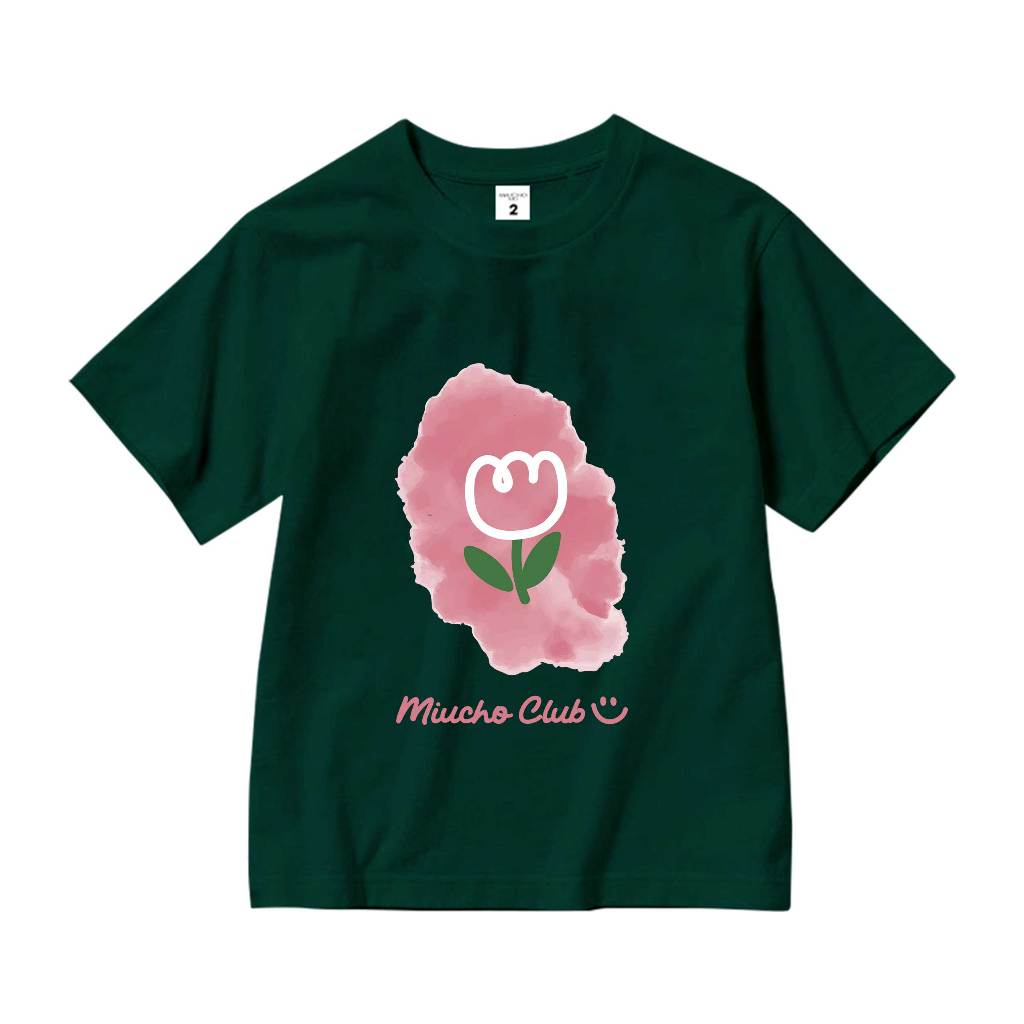 Áo thun cho bé gái form rộng AED705 Miucho Kid 100% vải cotton thoáng mát basic_thumbnail_9