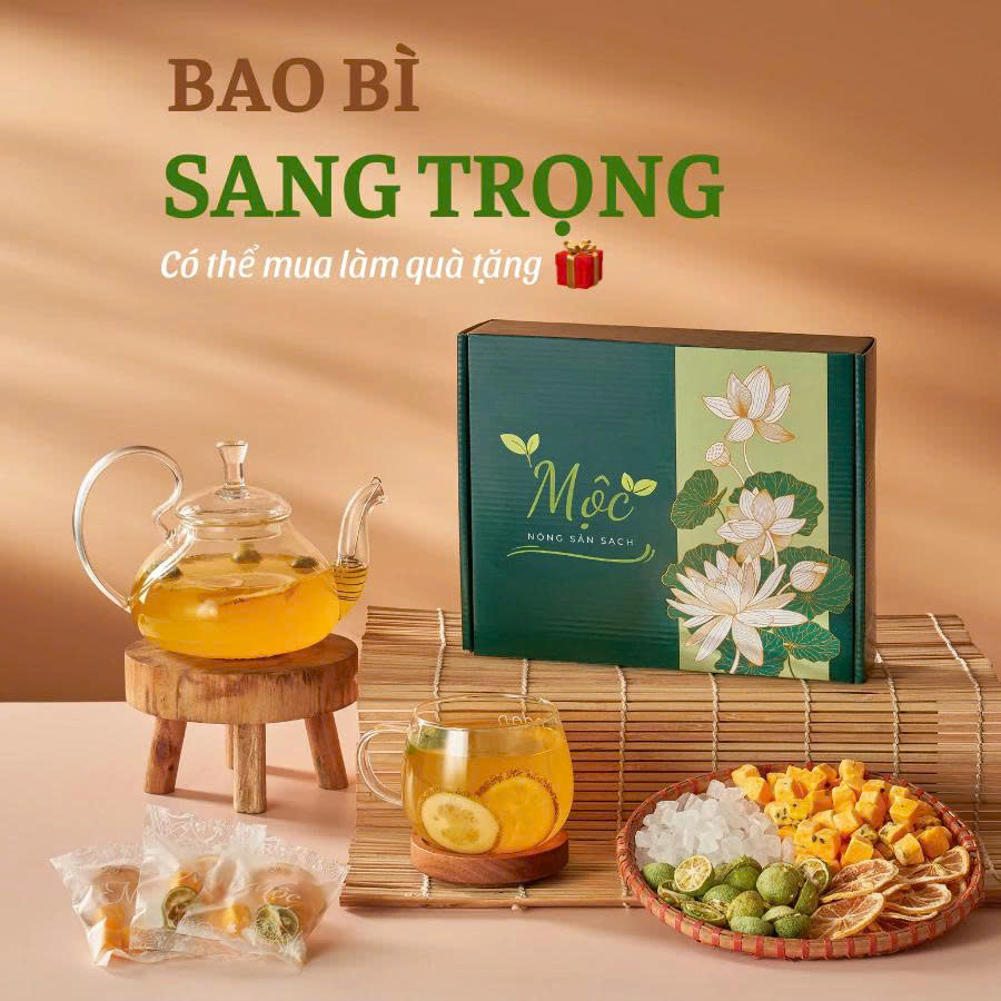 Trà chanh leo 30 gói + 15 gói