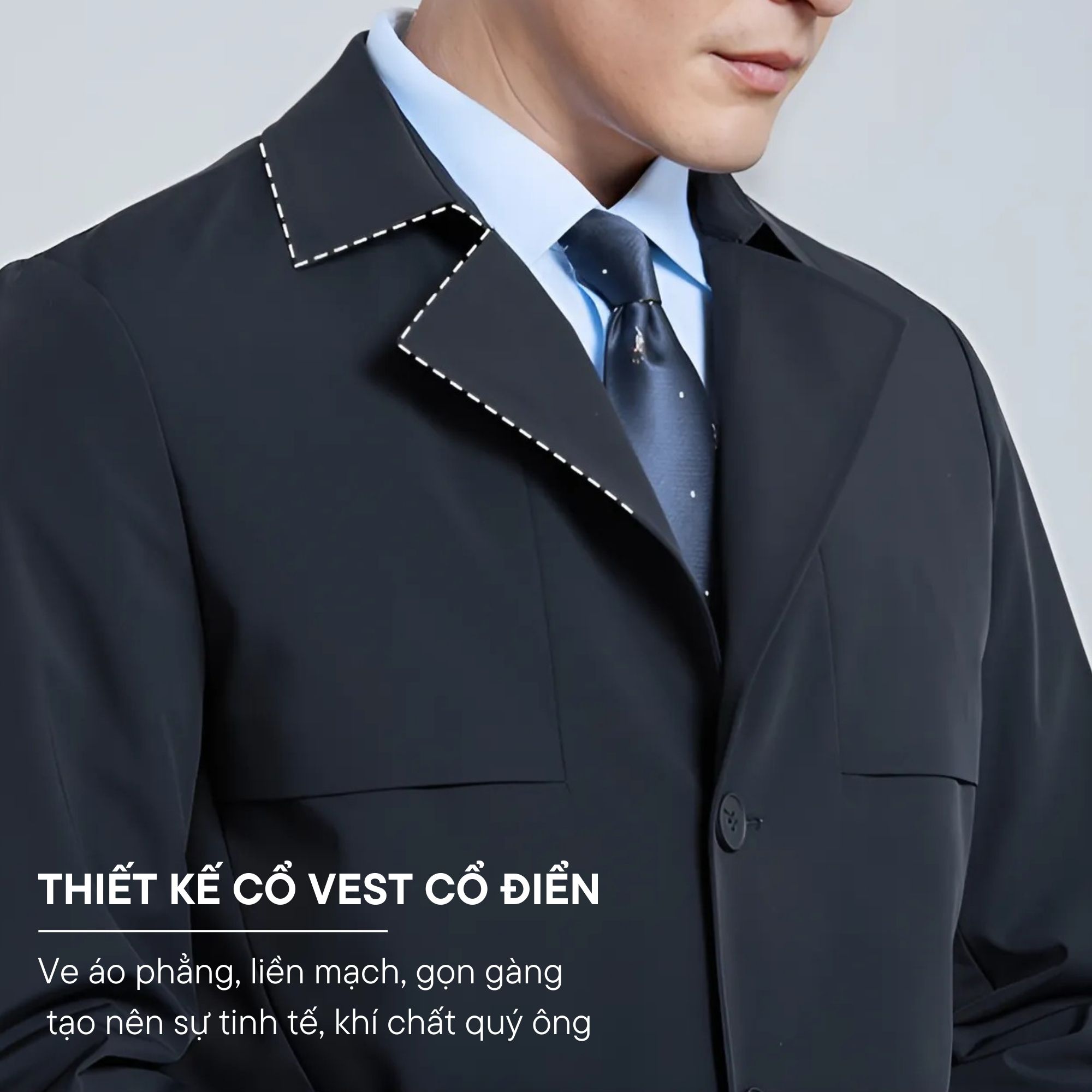 Áo khoác nam dáng vest Vardino AK84_thumbnail_3