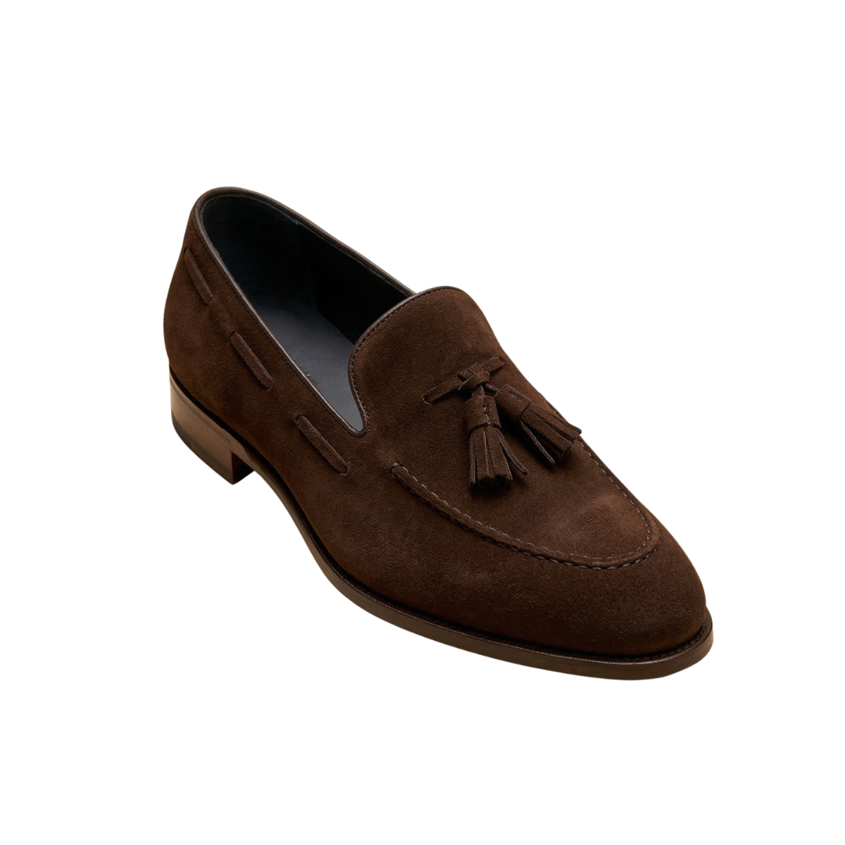 Giày Loafer Tassel Da Lộn Siena