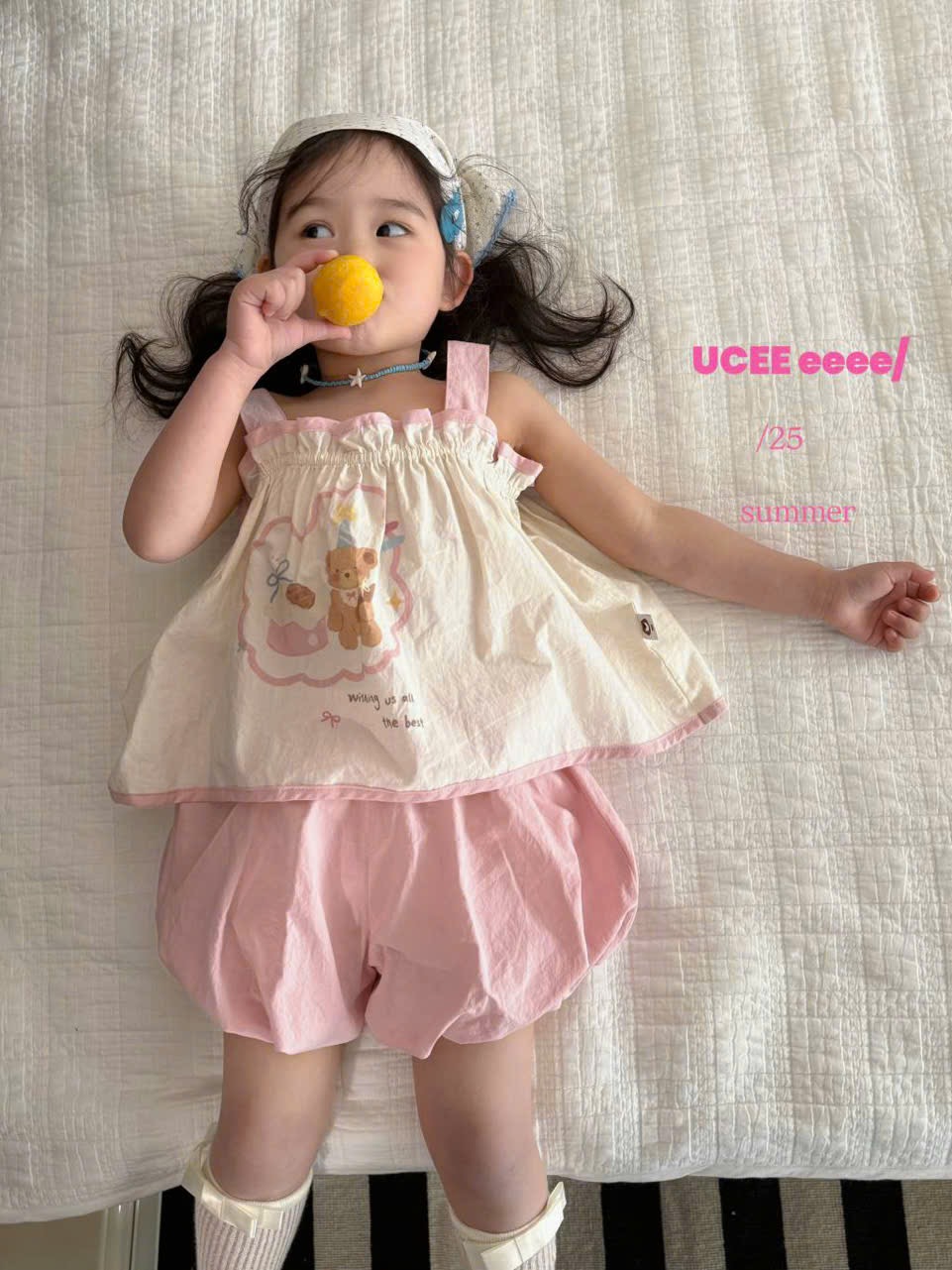 (V18) Áo hai dây thô họa tiết siêu yêu 2 màu xanh màu hồng cho bé gái QCCC 2025_thumbnail_0