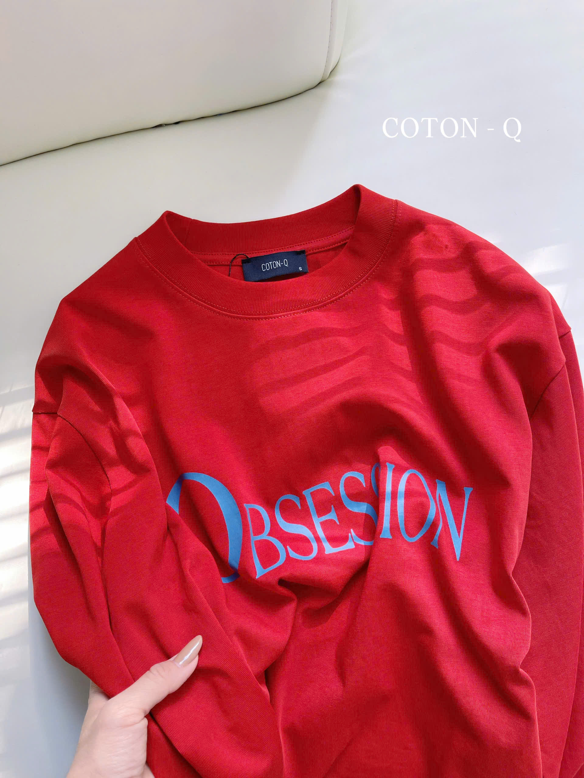 Áo tay dài đỏ cam in chữ_thumbnail_7